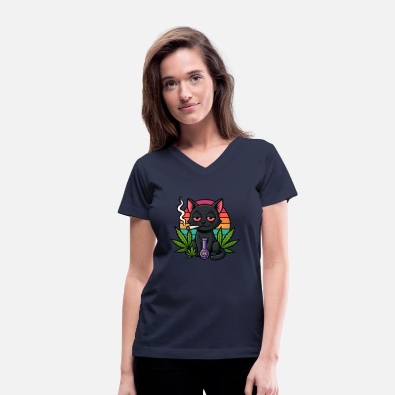 Cute Cat Smoking Weed