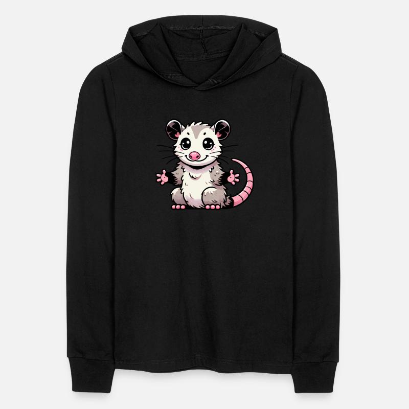 Cute Kawaii Opossum Cartoon Animal Art