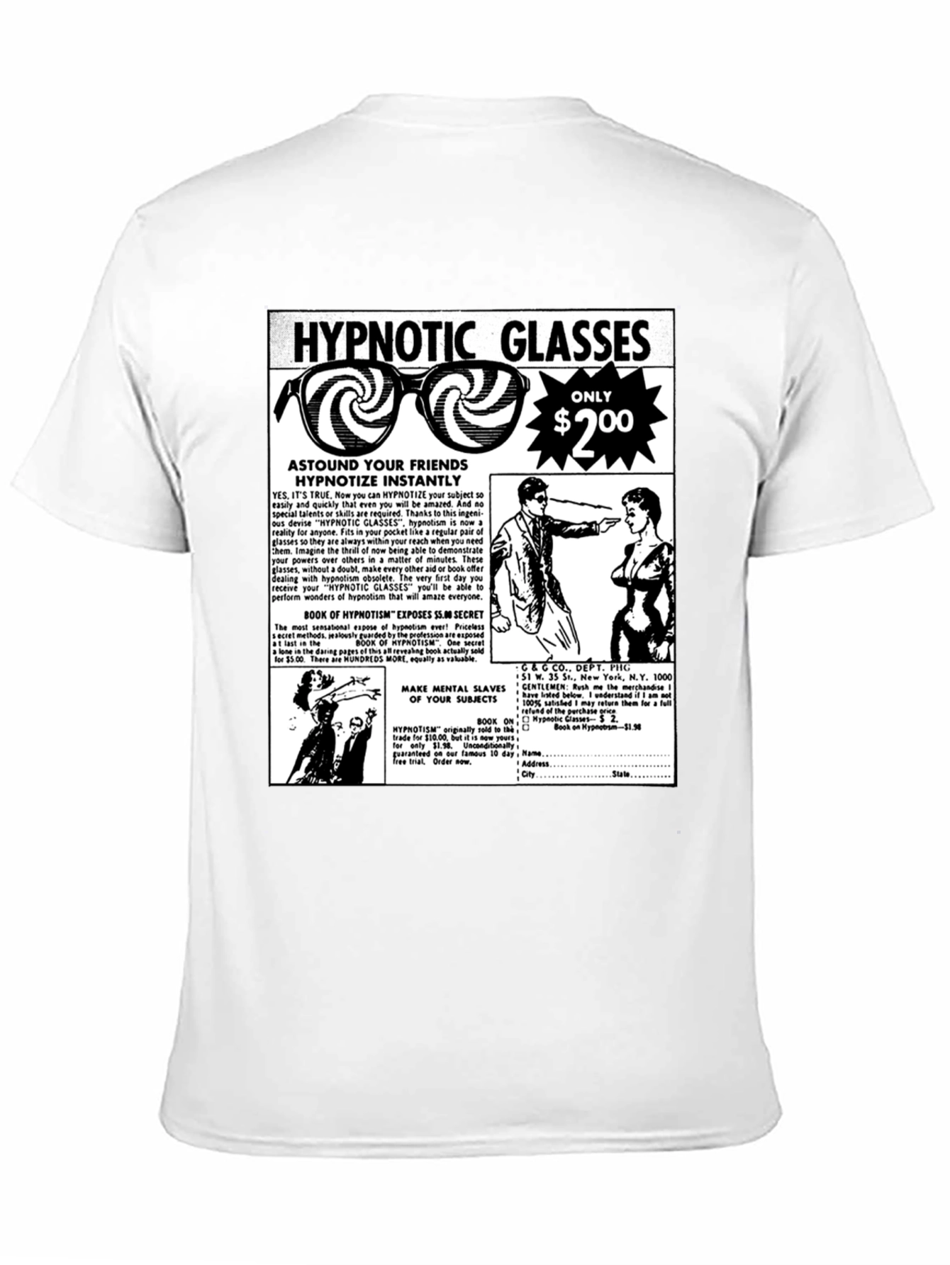 Hypnotic Glasses Tee - Astound Your Friends!