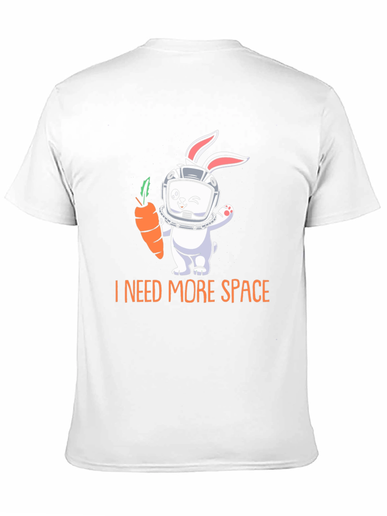 I Need More Space Rabbit Astronaut T-Shirt