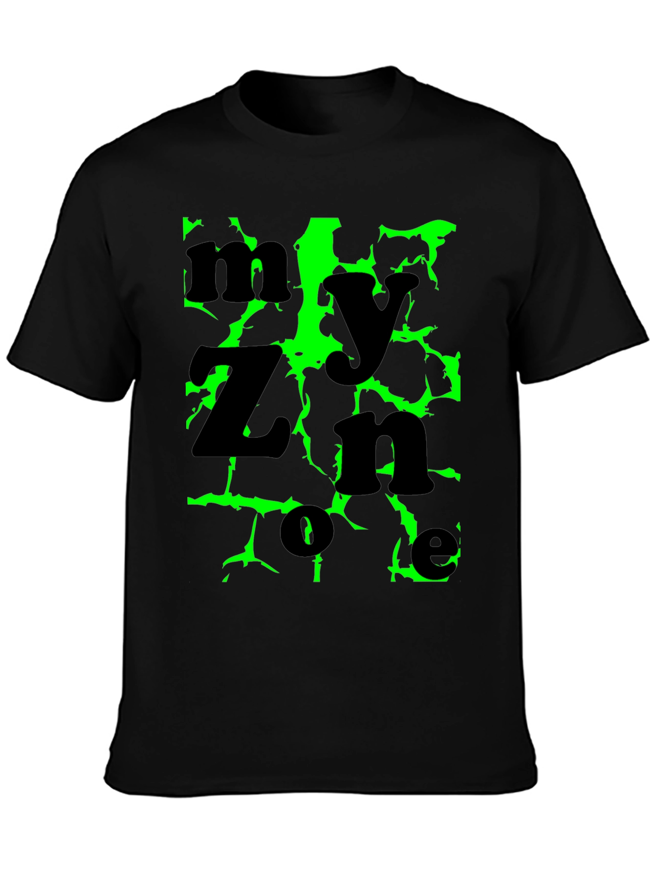 My Zone Graphic Print Mens T-Shirt