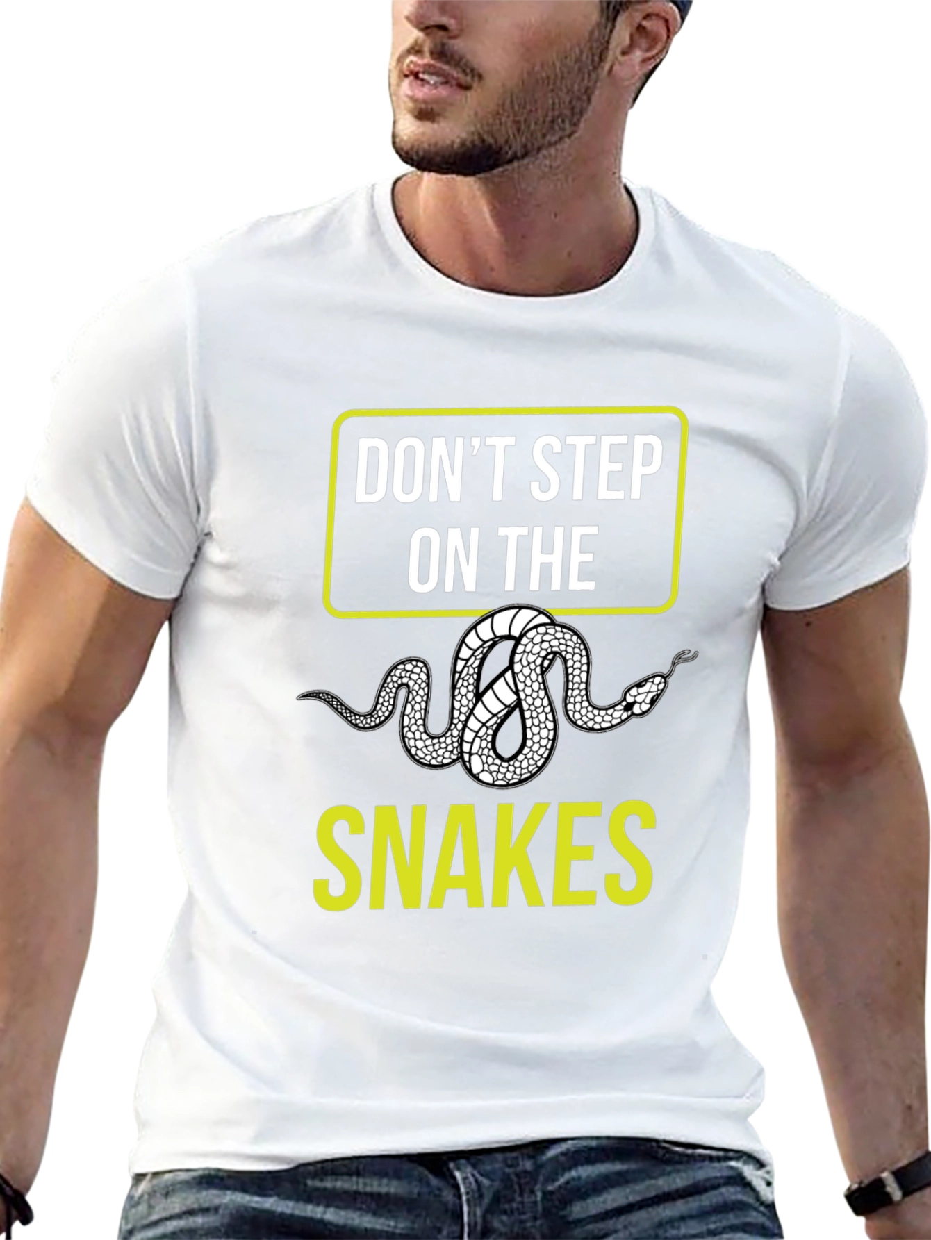 Dont Step on the Snakes Graphic T-Shirt