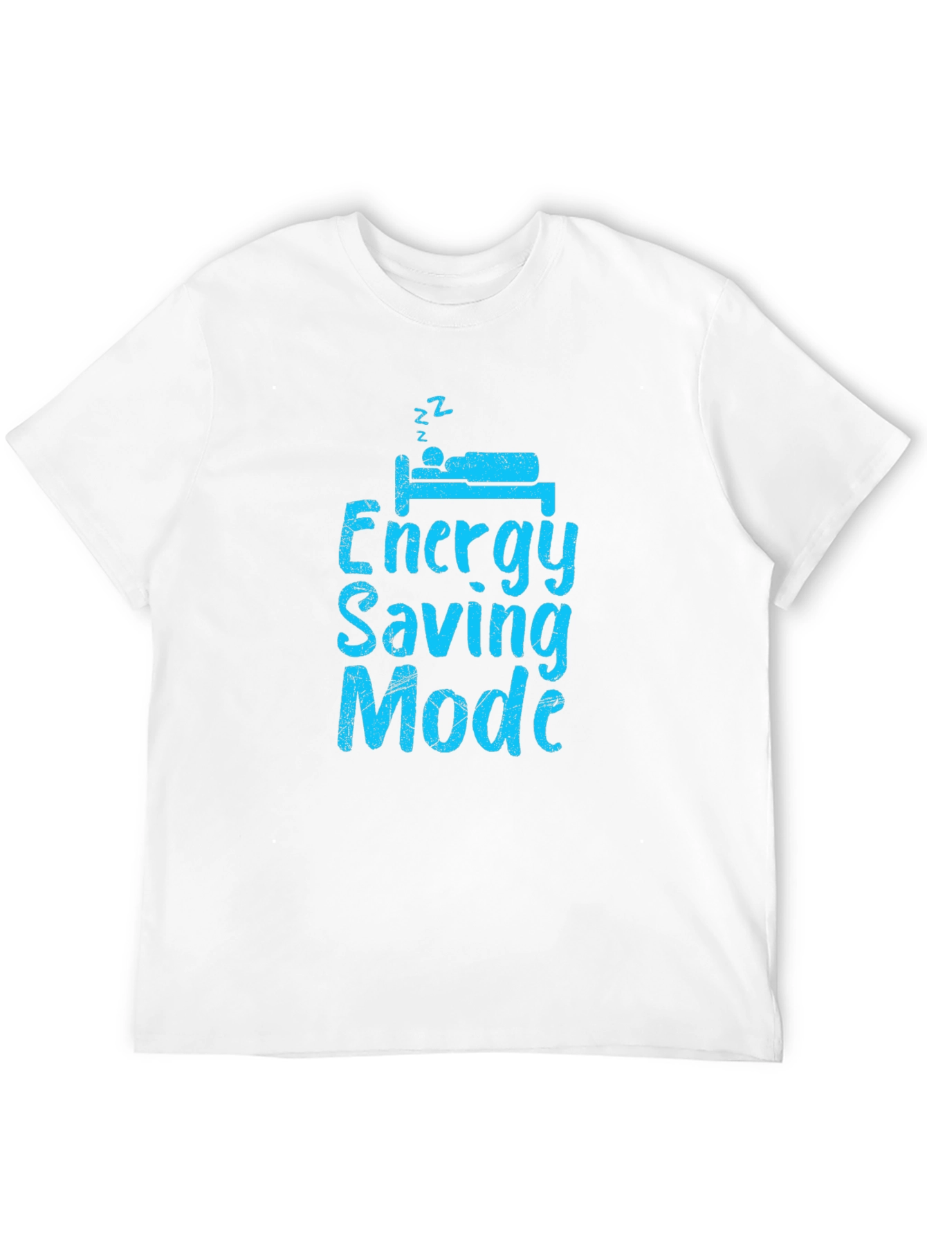Energy Saving Mode - Black T-Shirt
