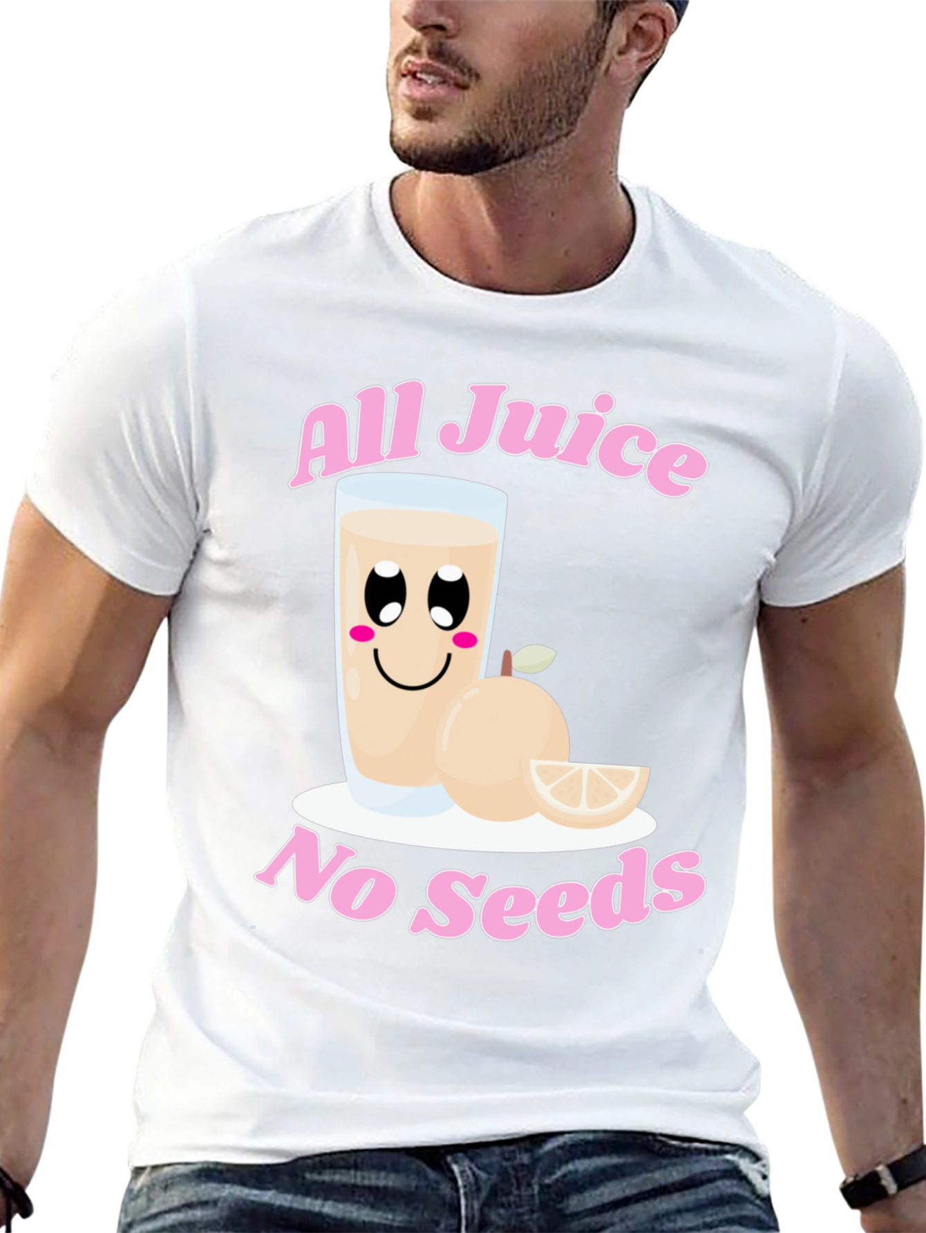 All Juice No Seeds Graphic T-Shirt