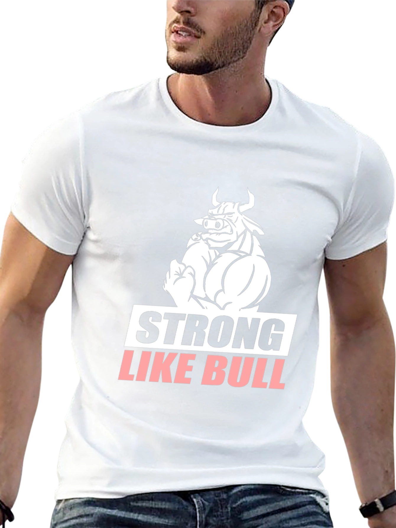 Strong Like Bull Graphic Tee