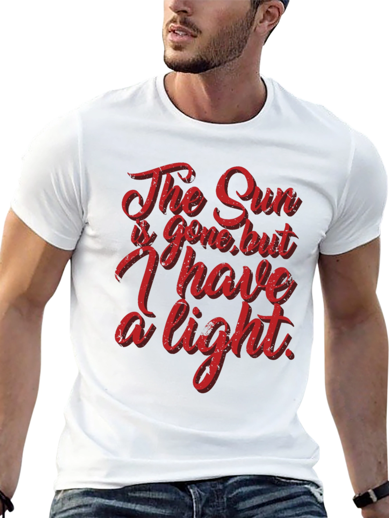 The Sun is Gone T-Shirt - Black Graphic Tee