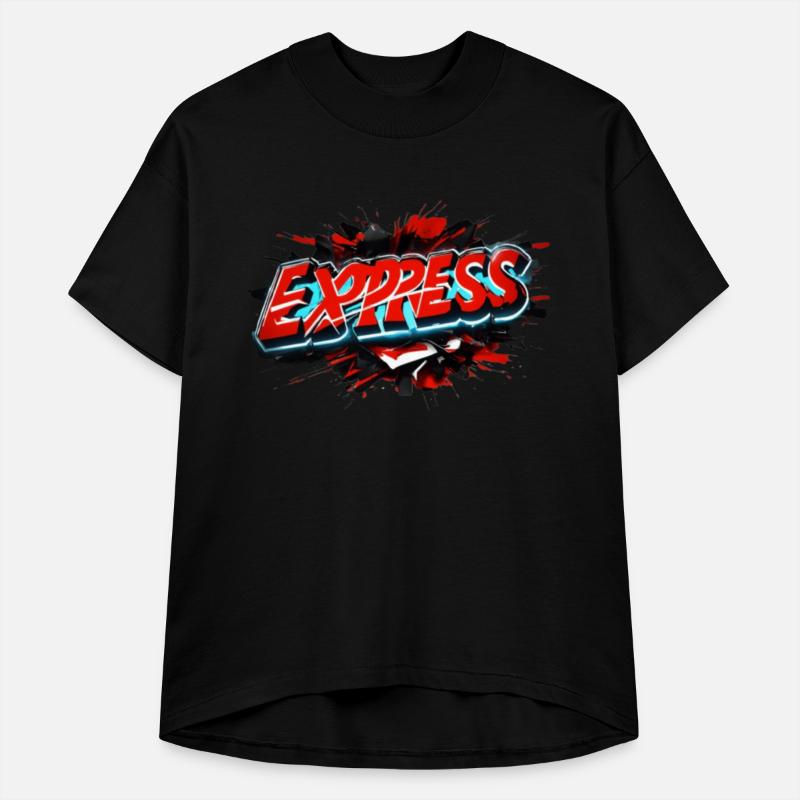 Express Graffiti-Style Text Logo Design