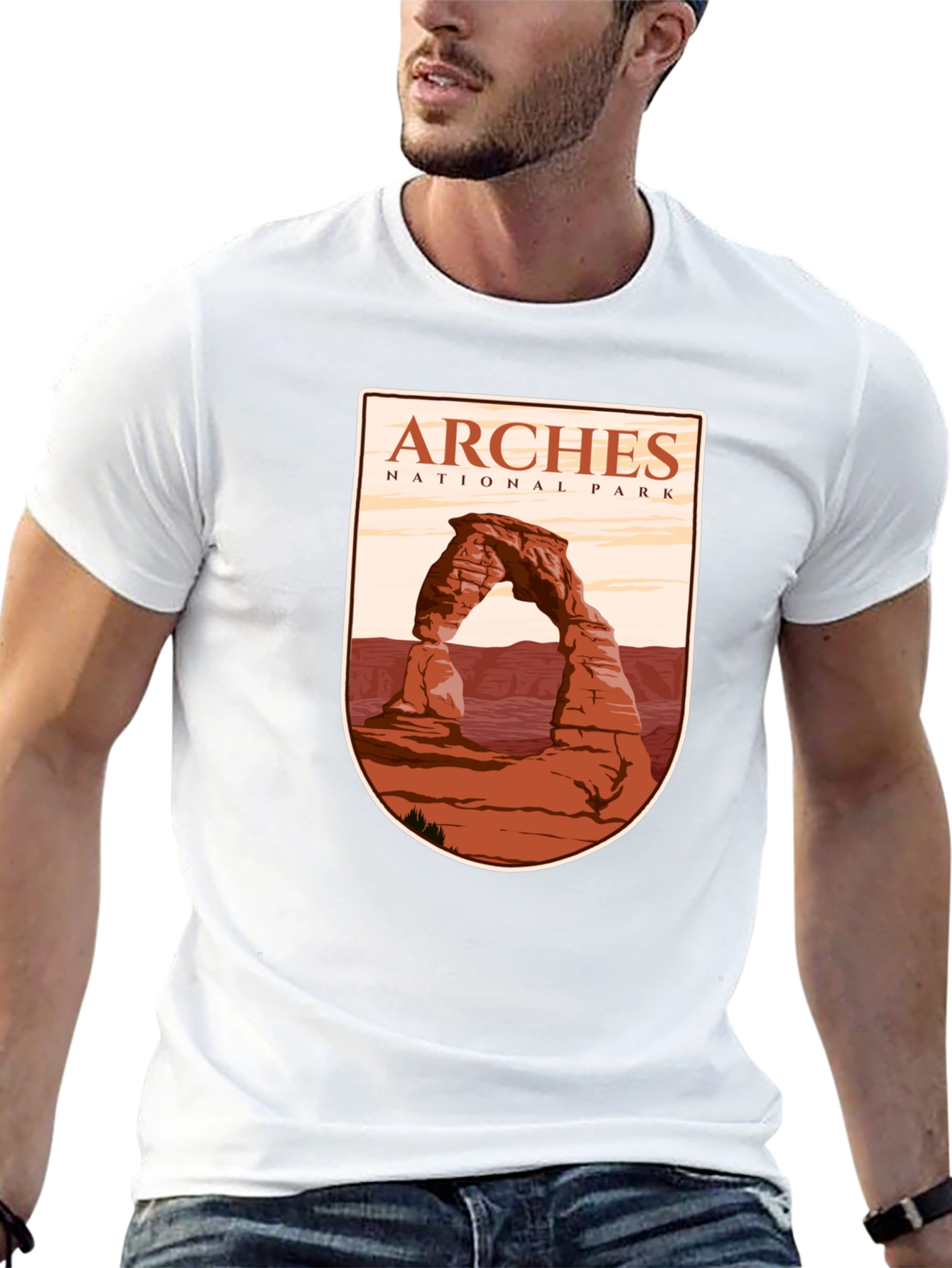 Arches National Park Graphic Tee - Black