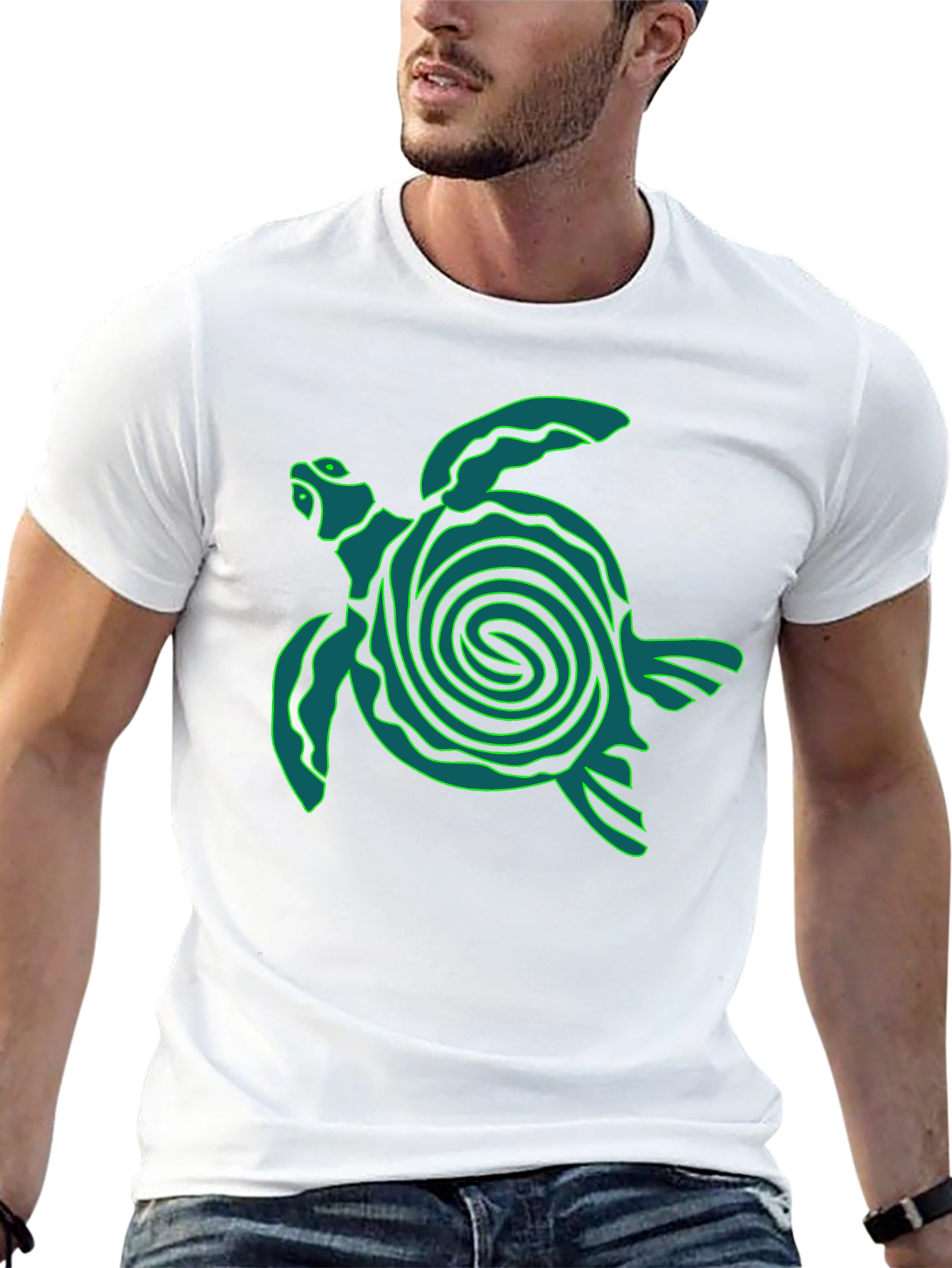 Turtle Graphic Tee - Black T-Shirt