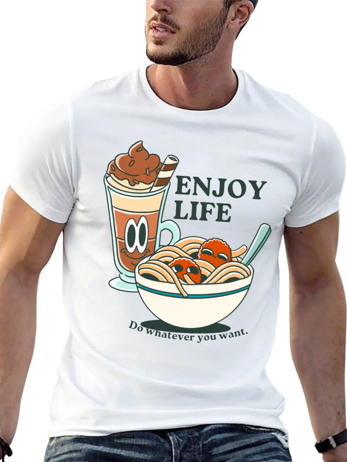 Enjoy Life Graphic T-Shirt