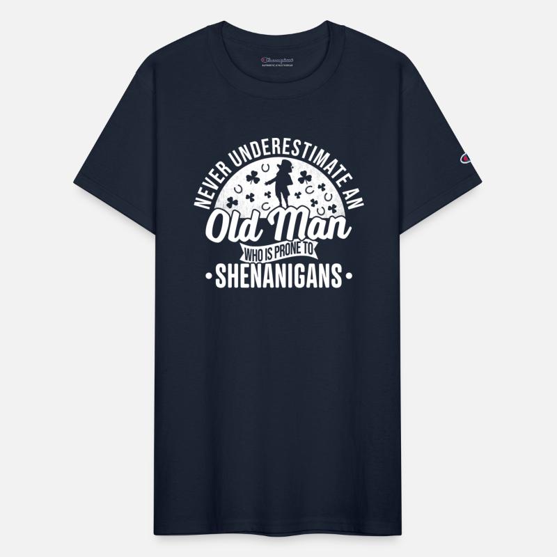 Funny Irish Leprechaun Shenanigans Shamrock