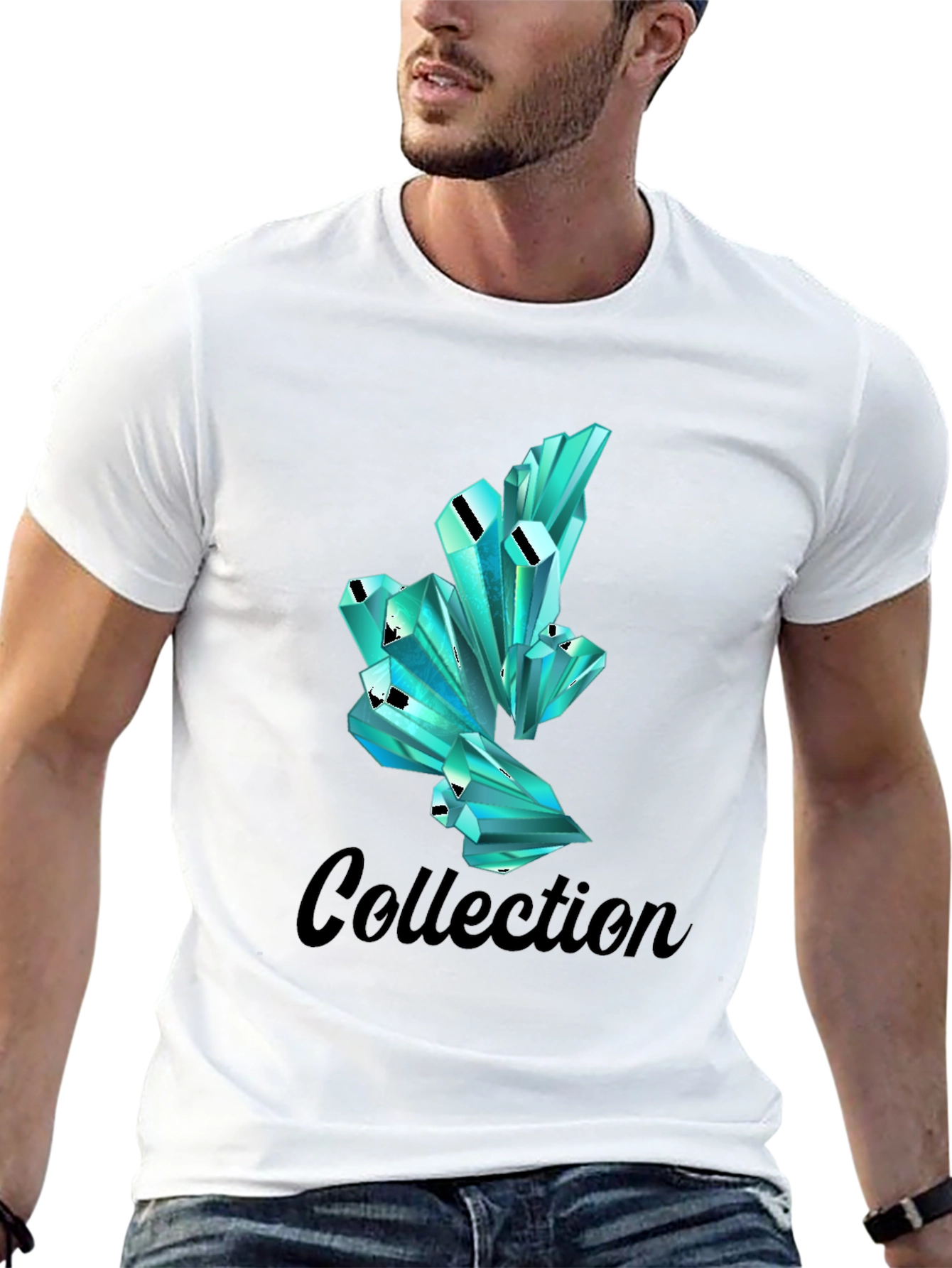 Crystal Collection T-Shirt - Stylish Graphic Tee
