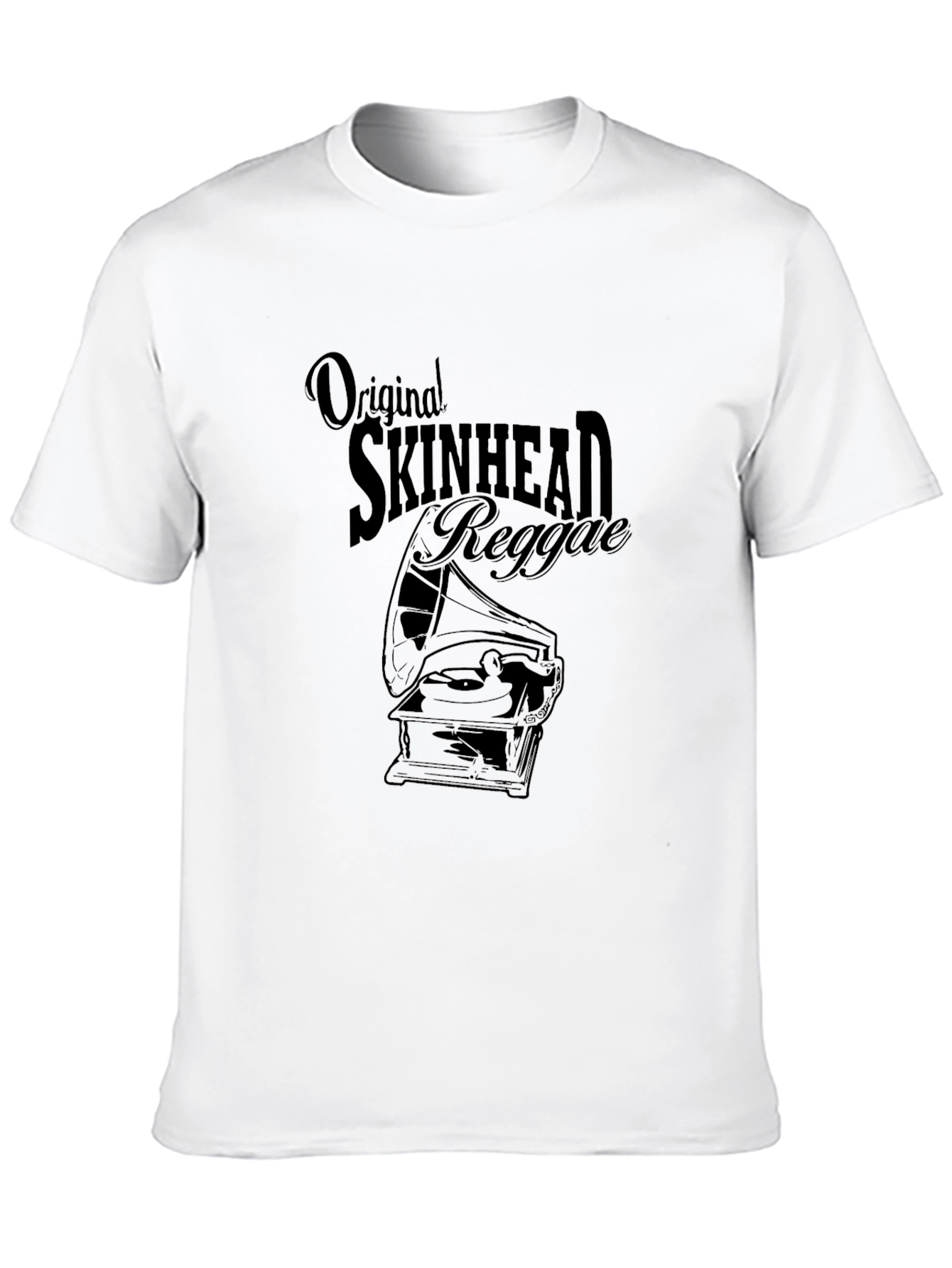 Original Skinhead Reggae Black Graphic Tee