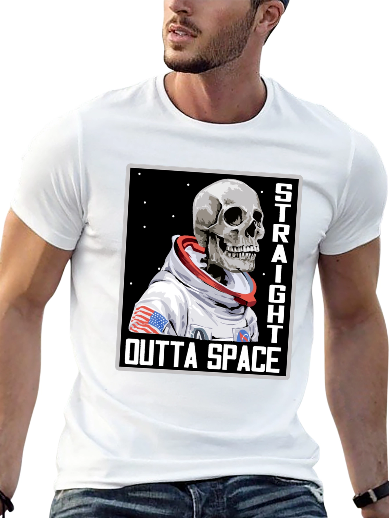 Straight Outta Space Graphic T-Shirt