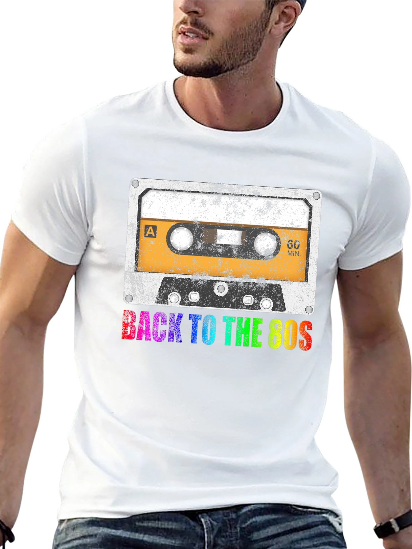 Retro 80s Cassette Tape Graphic Tee
