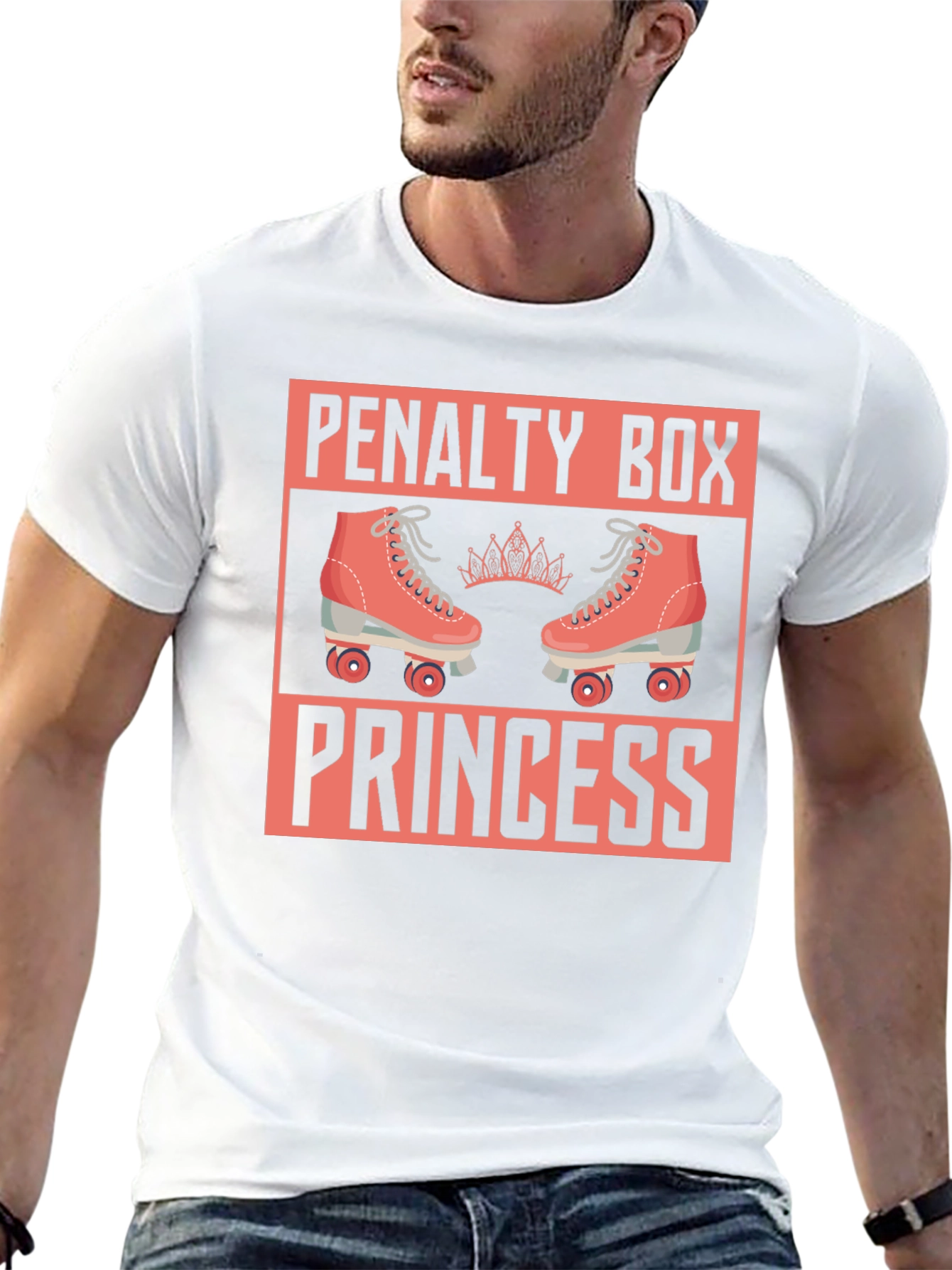 Penalty Box Princess T-Shirt - Roller Derby Tee