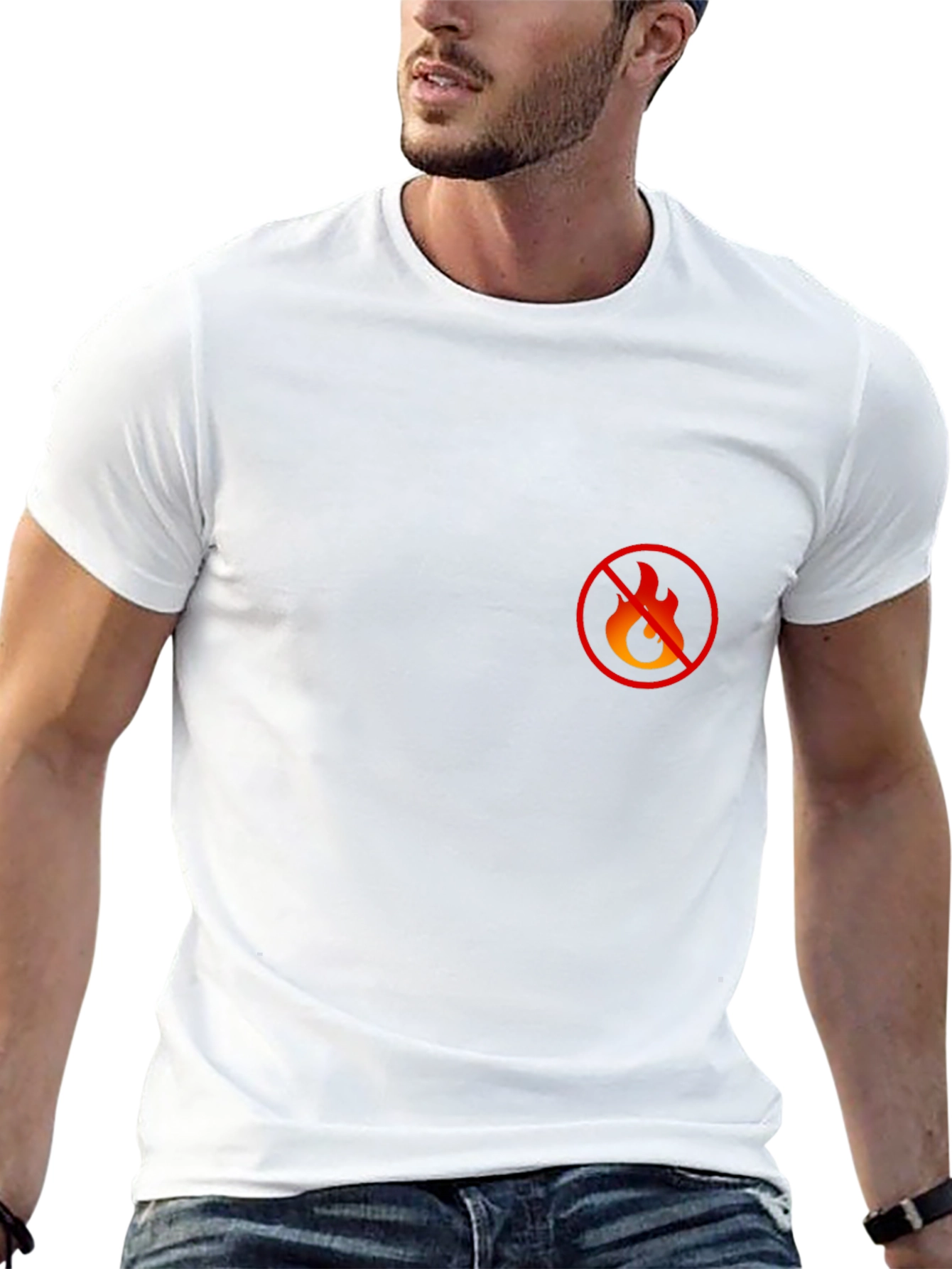 No Hot Takes Black T-Shirt