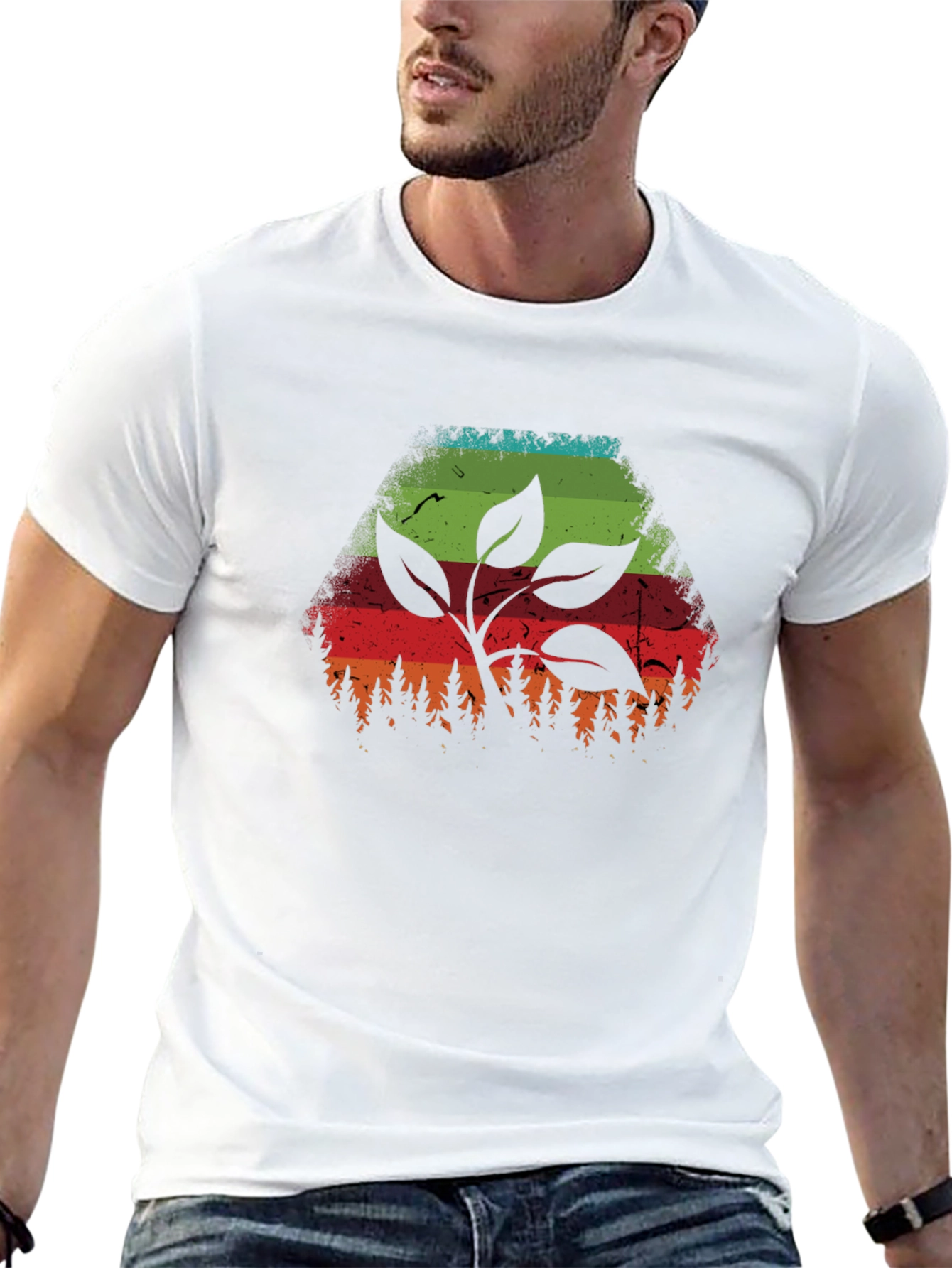 Nature-Inspired Graphic Tee