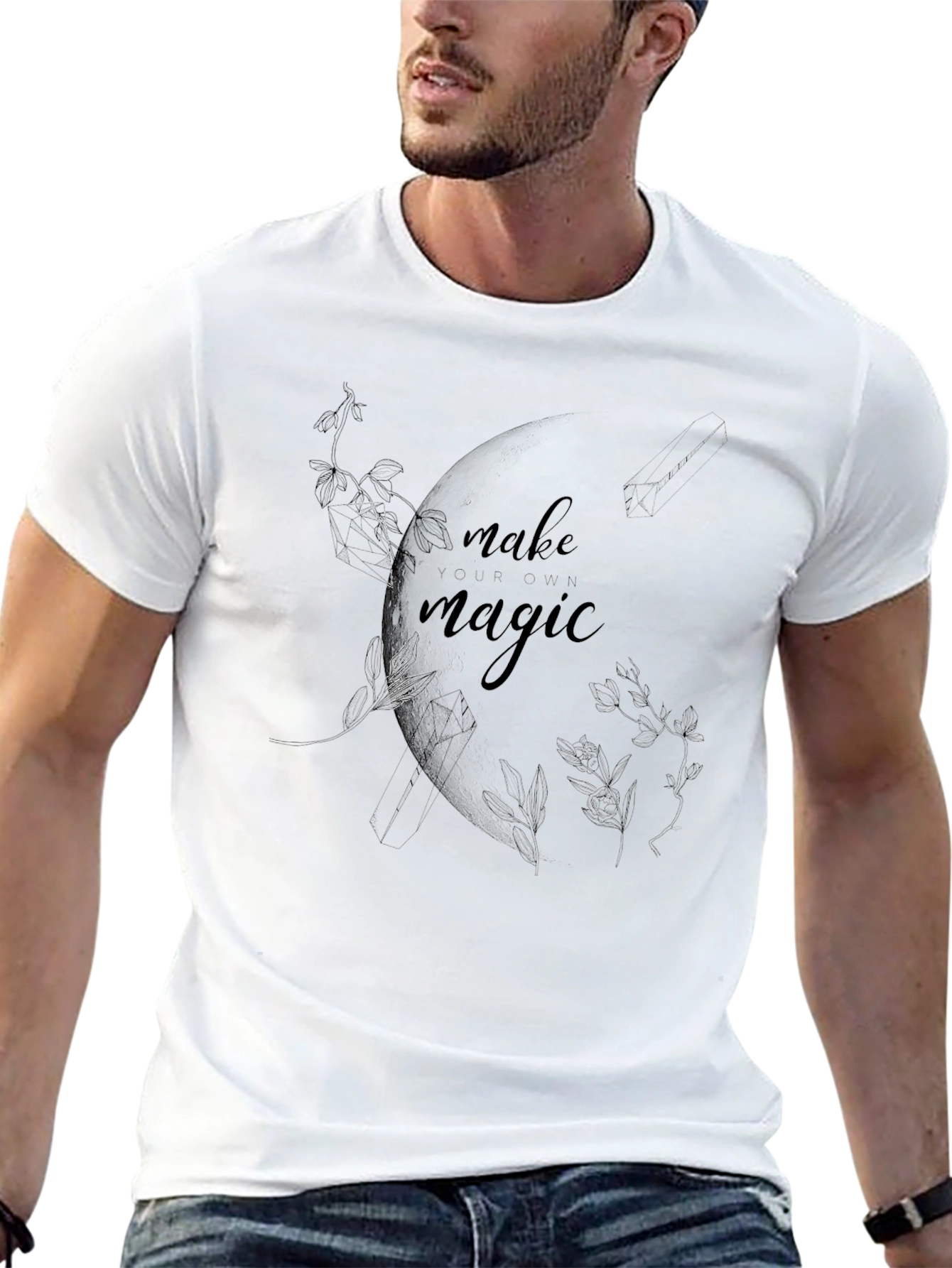 Make Magic Black Graphic Tee