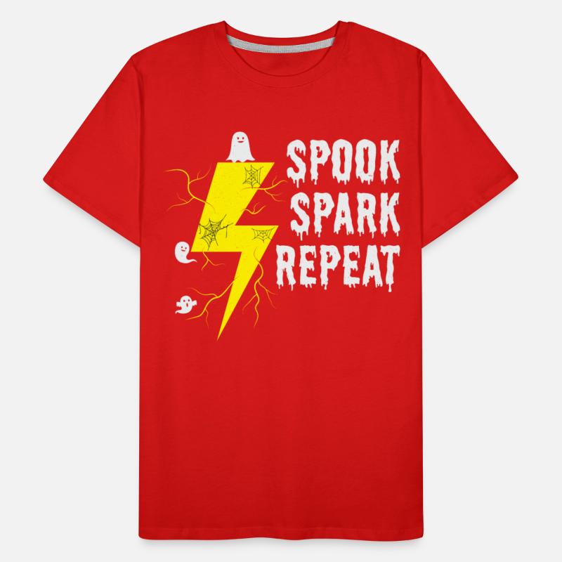 Halloween Electrician Spook Spark Humor Scary
