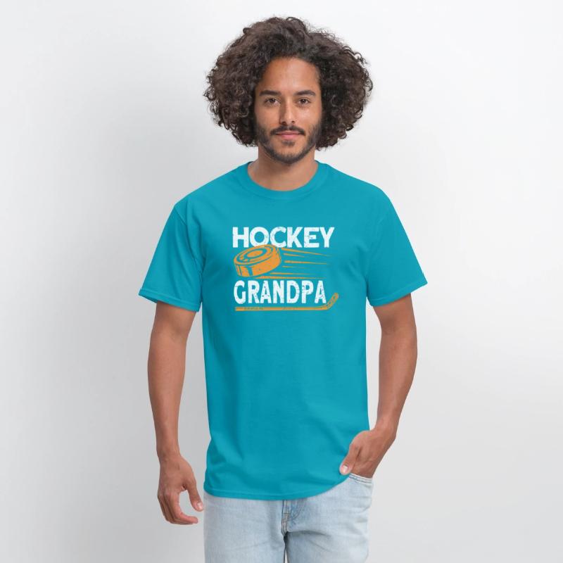 Hockey Grandpa Hockey Player Ice