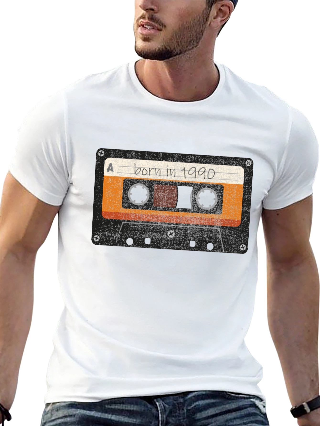 Born in 1990 Cassette Tape T-Shirt