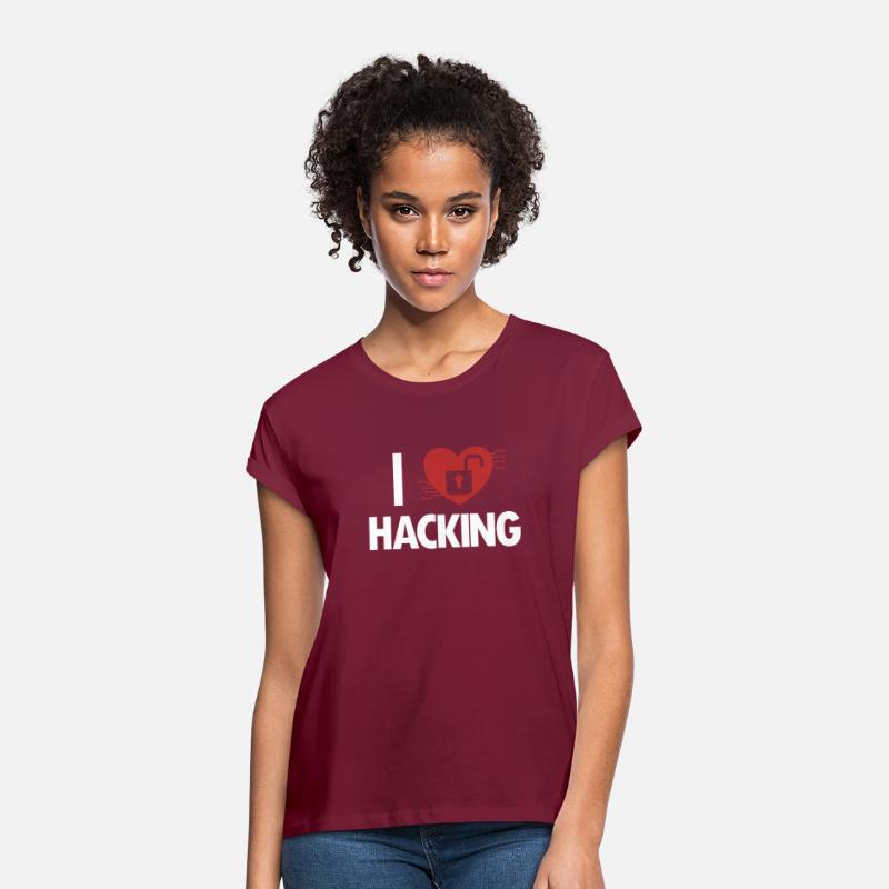 I love Hacking Black Hat Ethical Hacking White