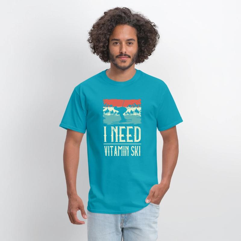 I Need Vitamin Skiing Ice Ski Winter Sport Skier