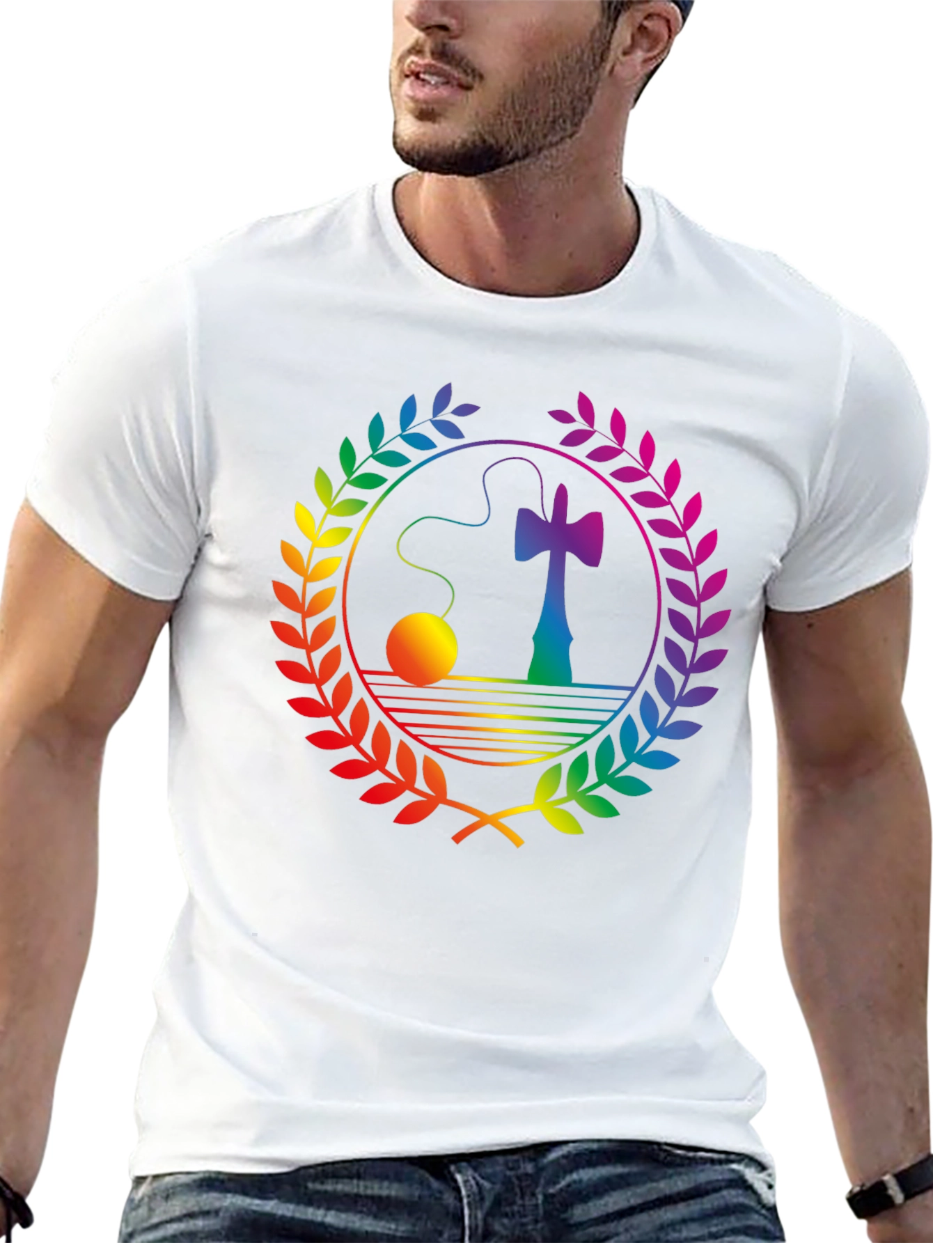 Rainbow Kendama T-Shirt
