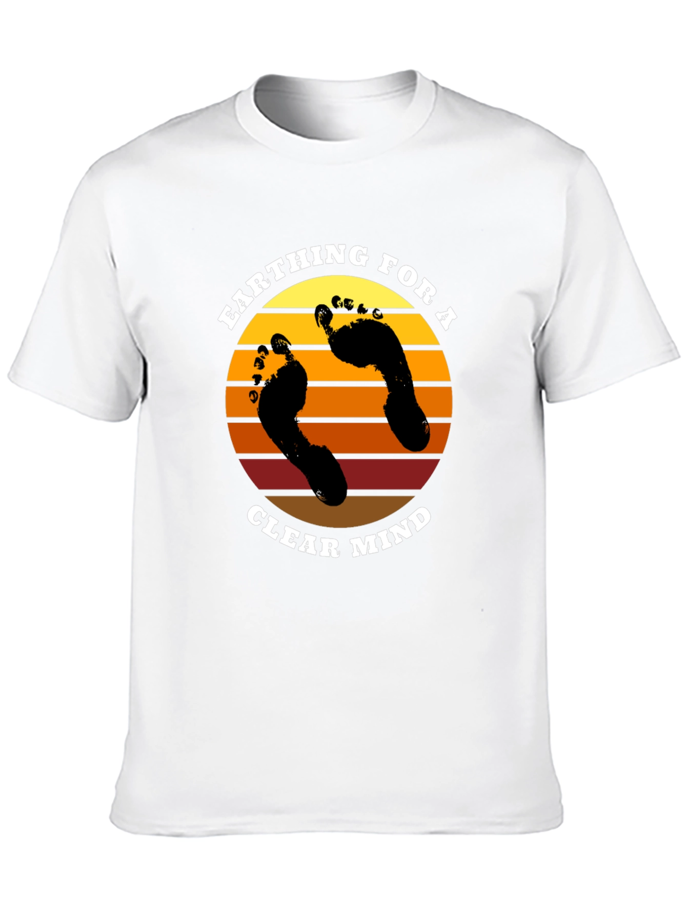 Earthing for a Clear Mind Graphic T-Shirt