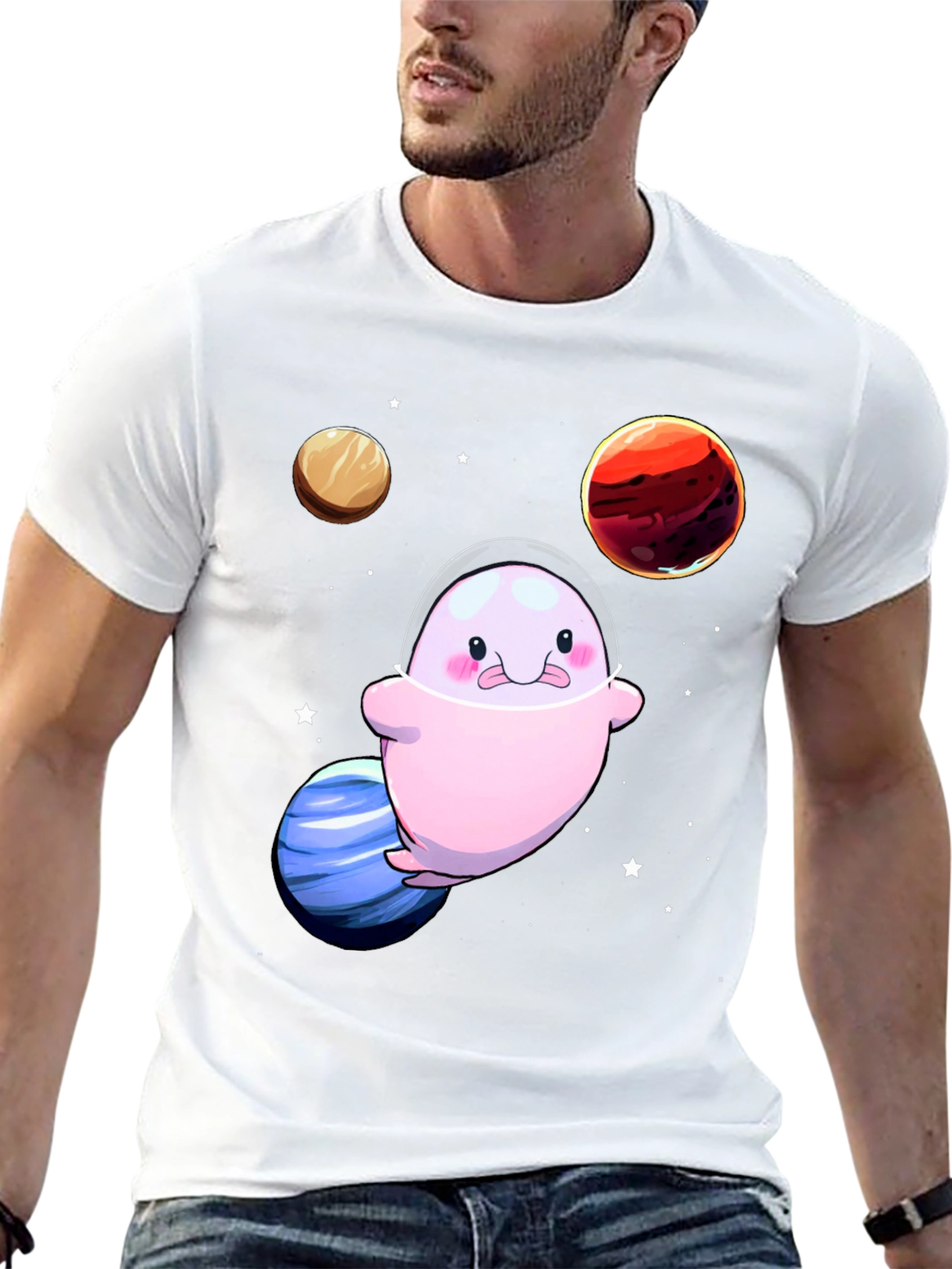 Space Blobfish T-Shirt - Unique Graphic Tee