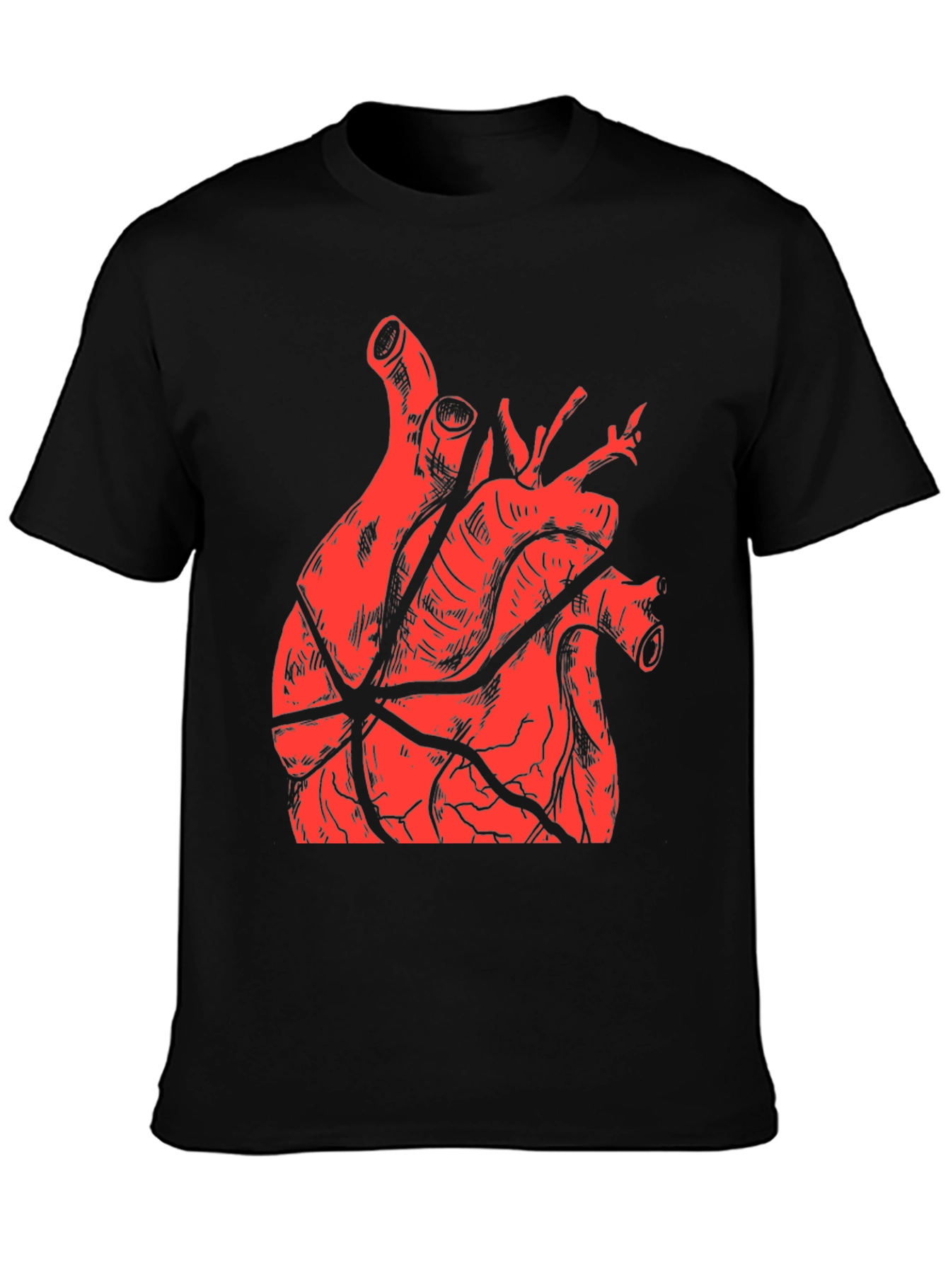 Anatomical Heart Graphic Print Tee