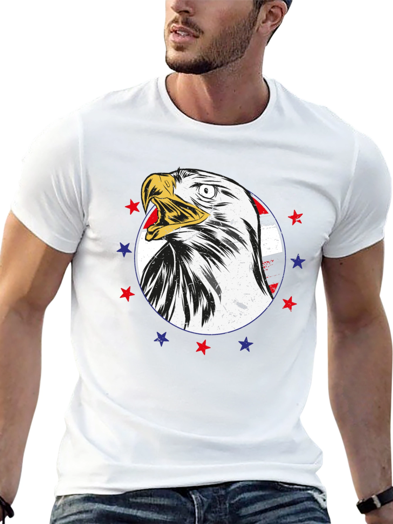 American Eagle Graphic Print T-Shirt