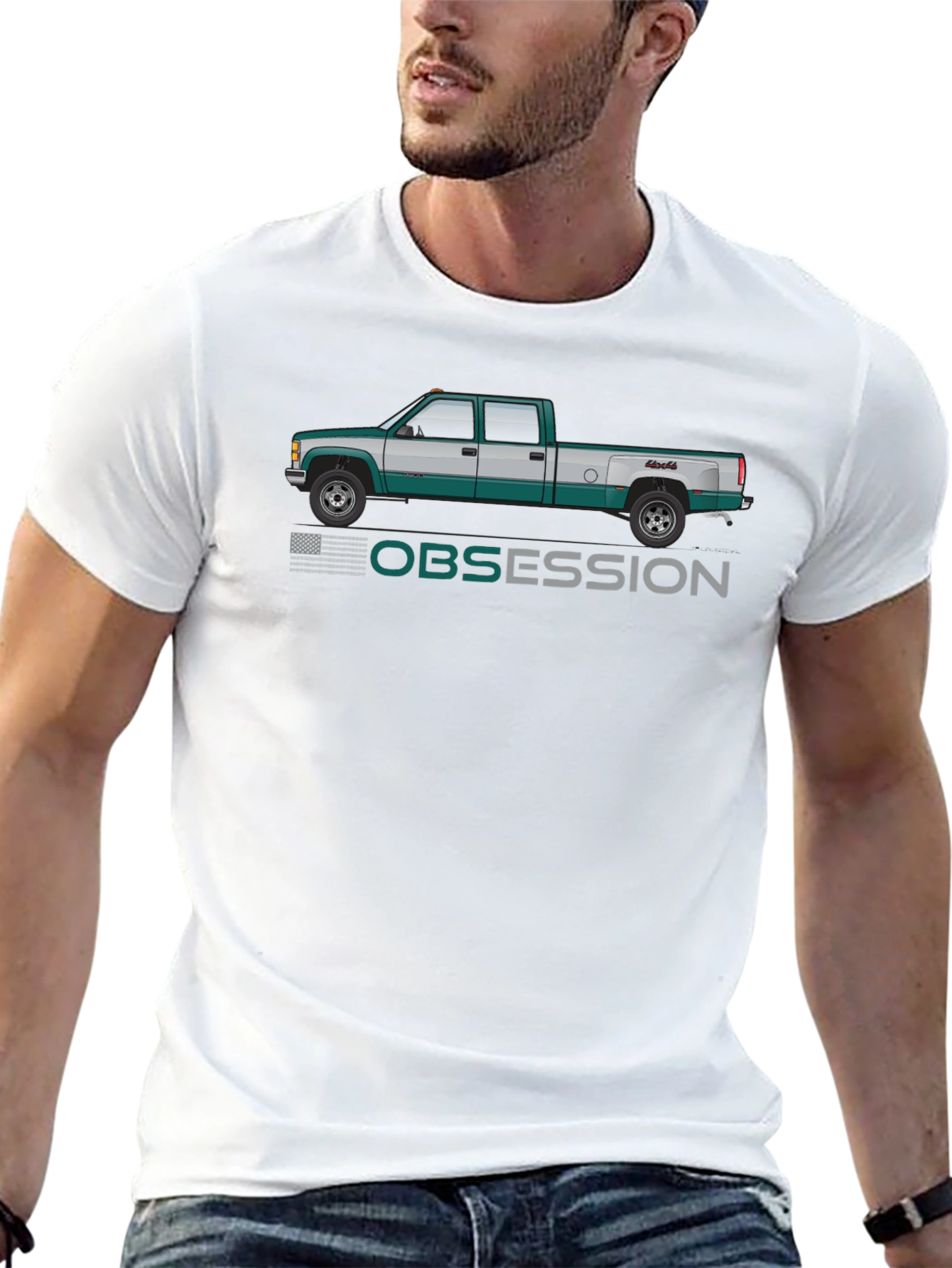 Obsession Truck T-Shirt - Black Tee