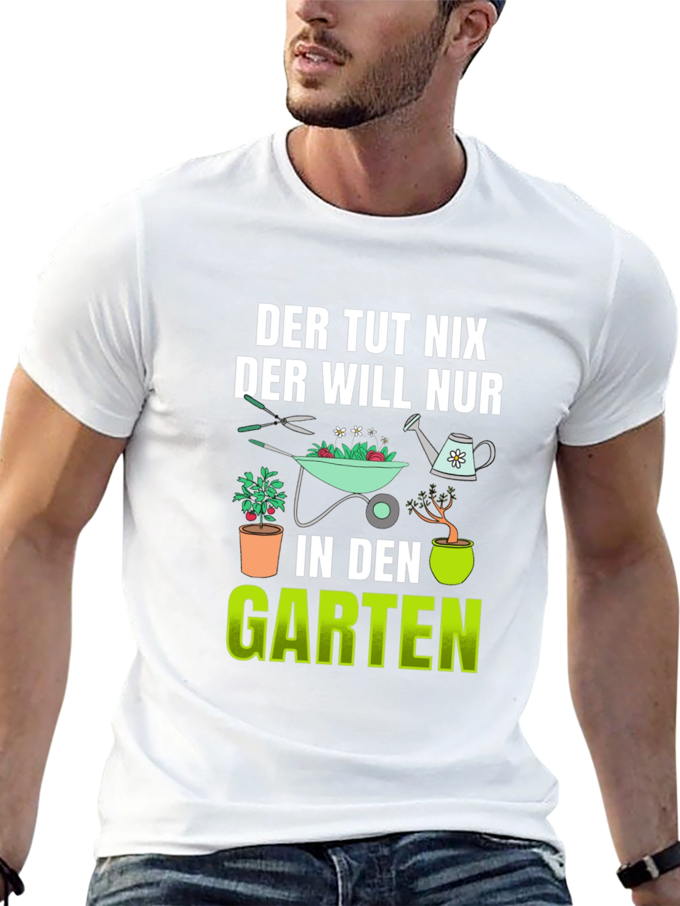 Der Tut Nix Garten T-Shirt - Gardener Gift