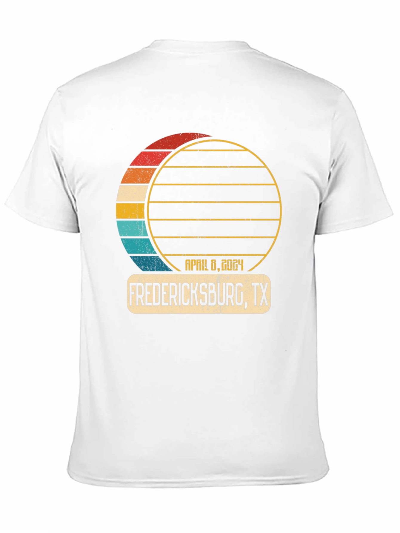 Fredericksburg TX April 8 2024 Eclipse T-Shirt