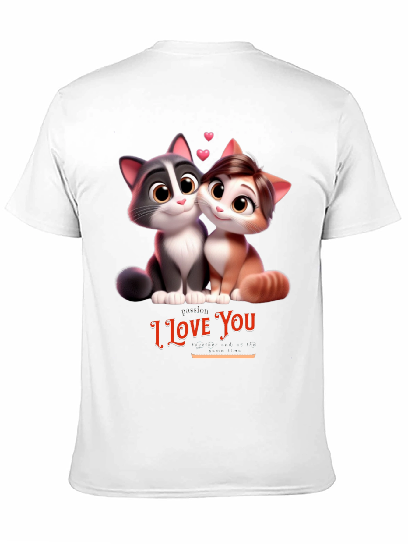 I Love You Cats T-Shirt