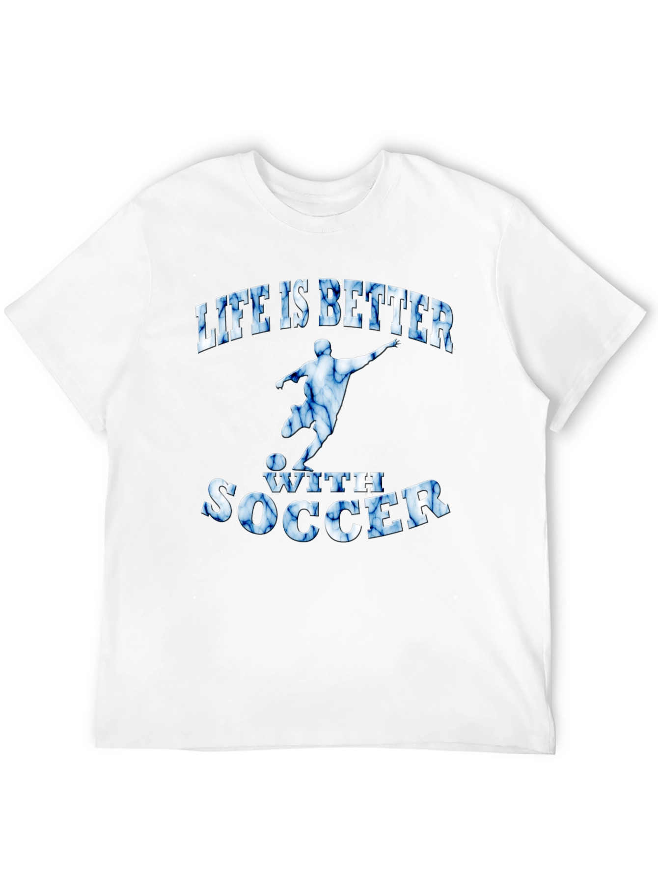 Life Is Better With Soccer Graphic Tee
