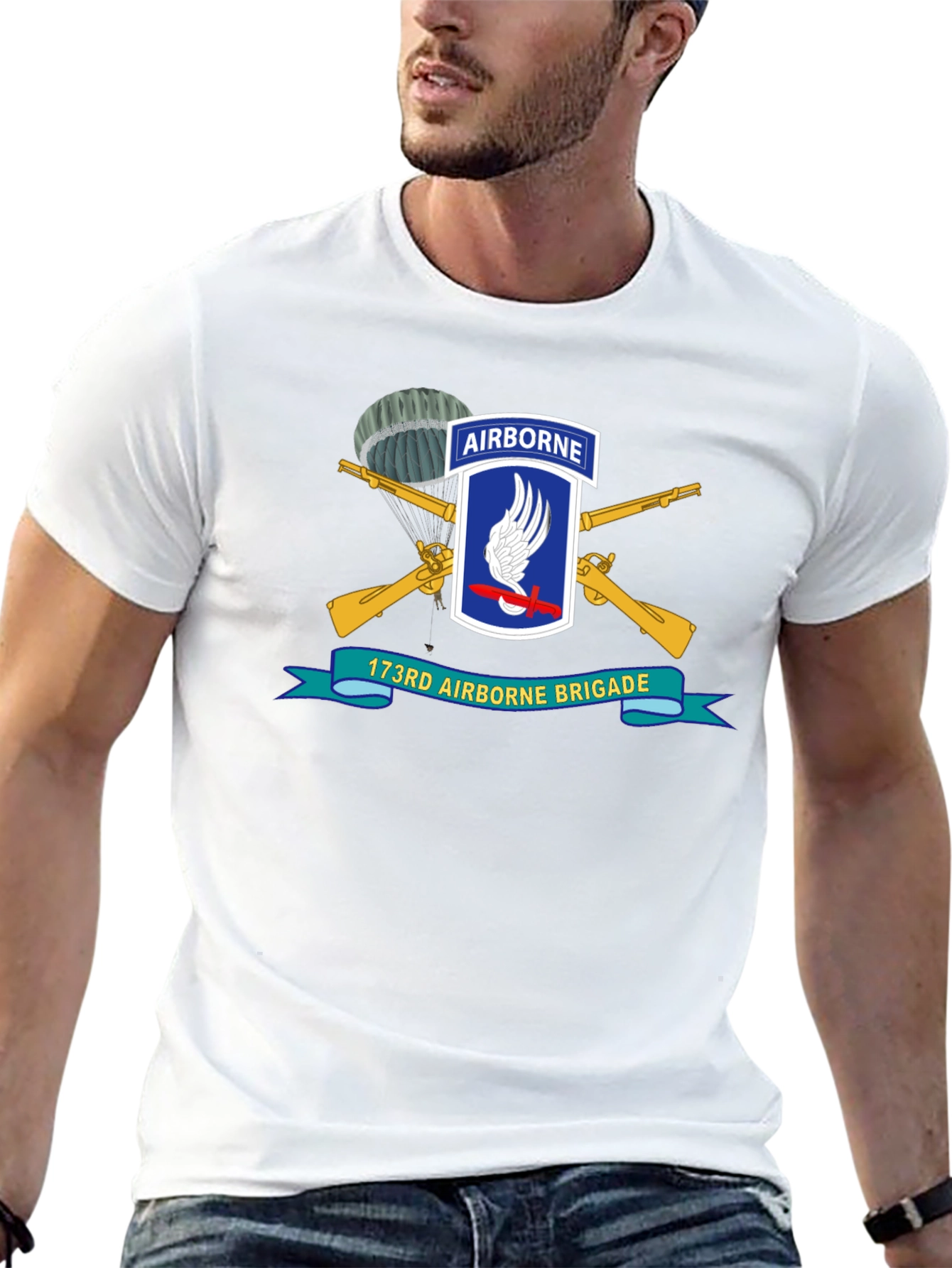 173rd Airborne Brigade T-Shirt - Black