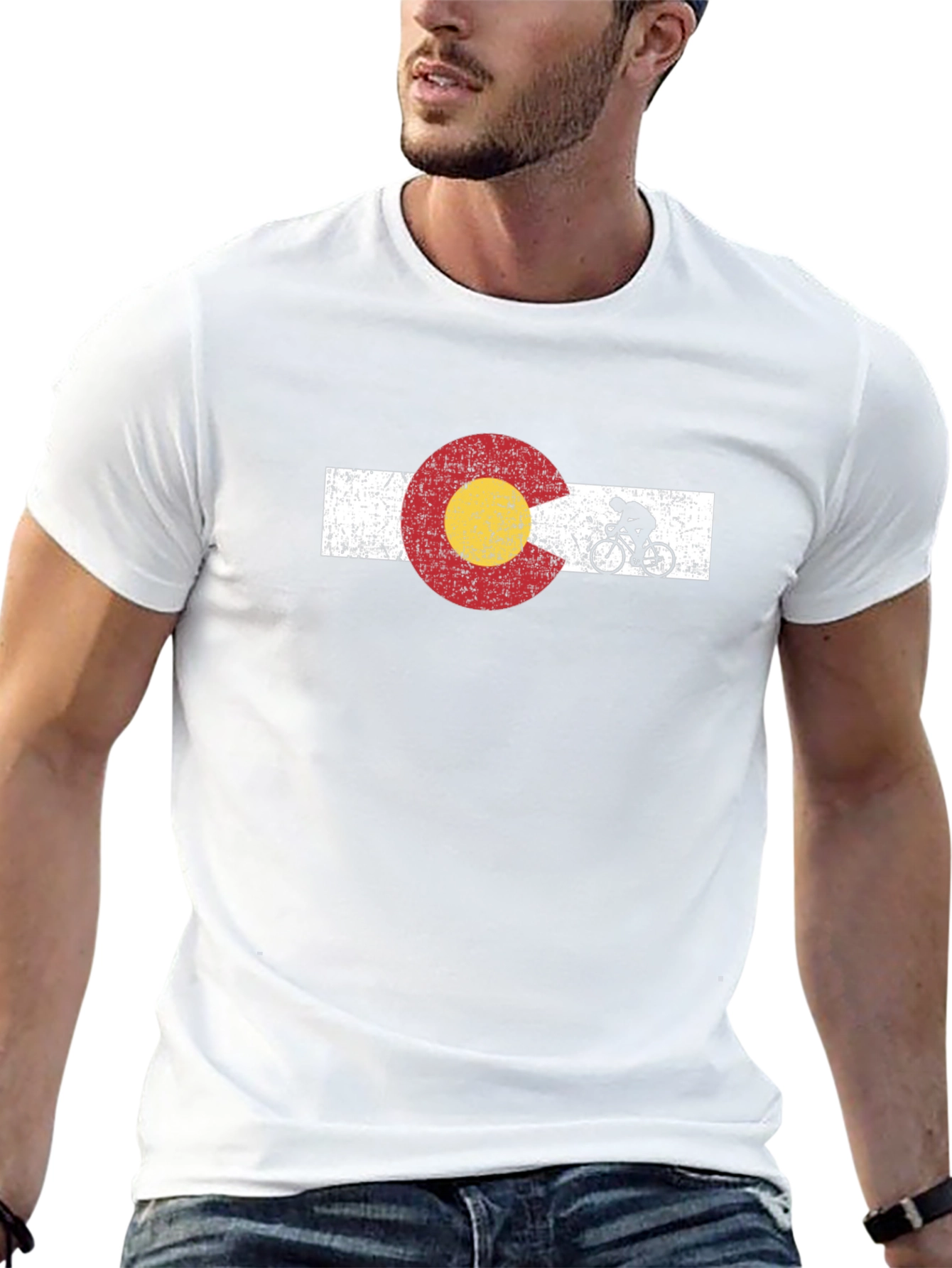 Colorado Biker Black T-Shirt
