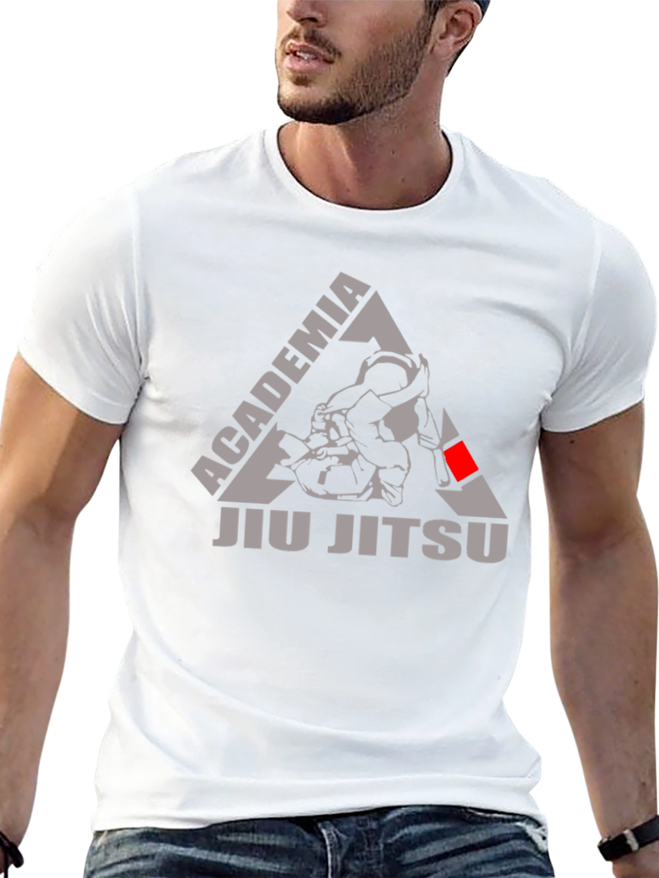 Academia Jiu Jitsu Graphic T-Shirt