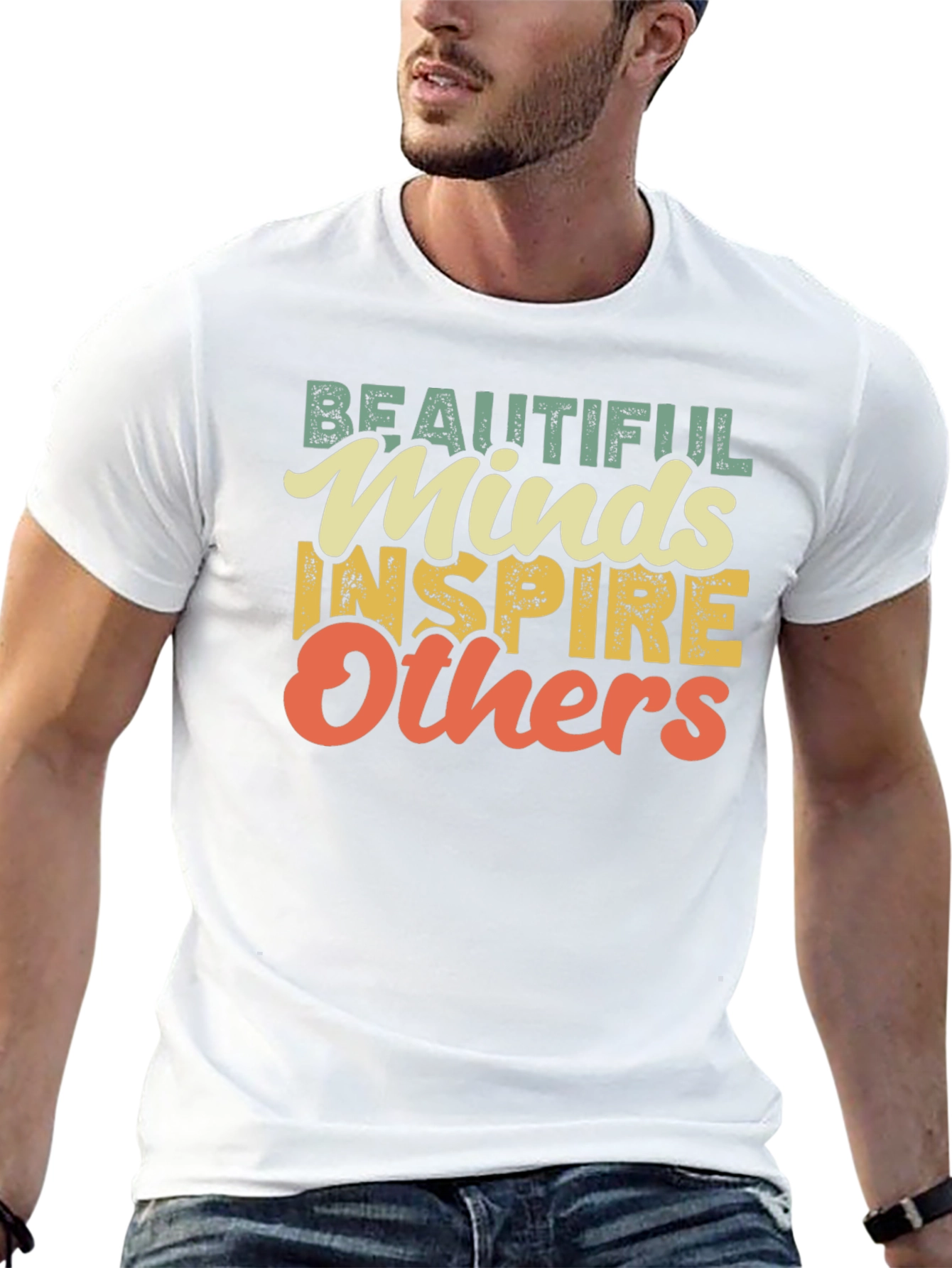 Beautiful Minds Graphic Tee - Inspire Others T-Shirt