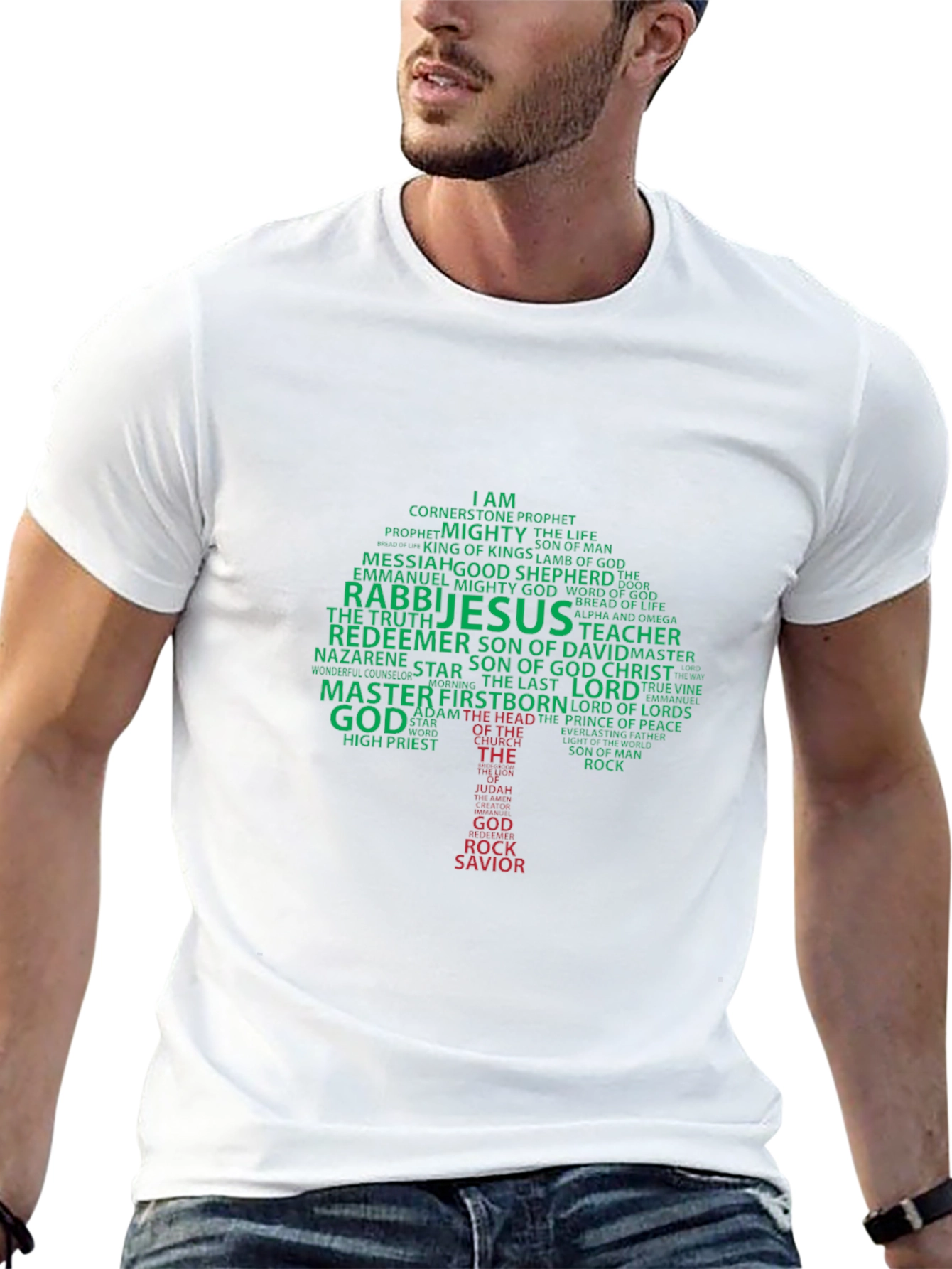 Word Cloud Graphic T-Shirt