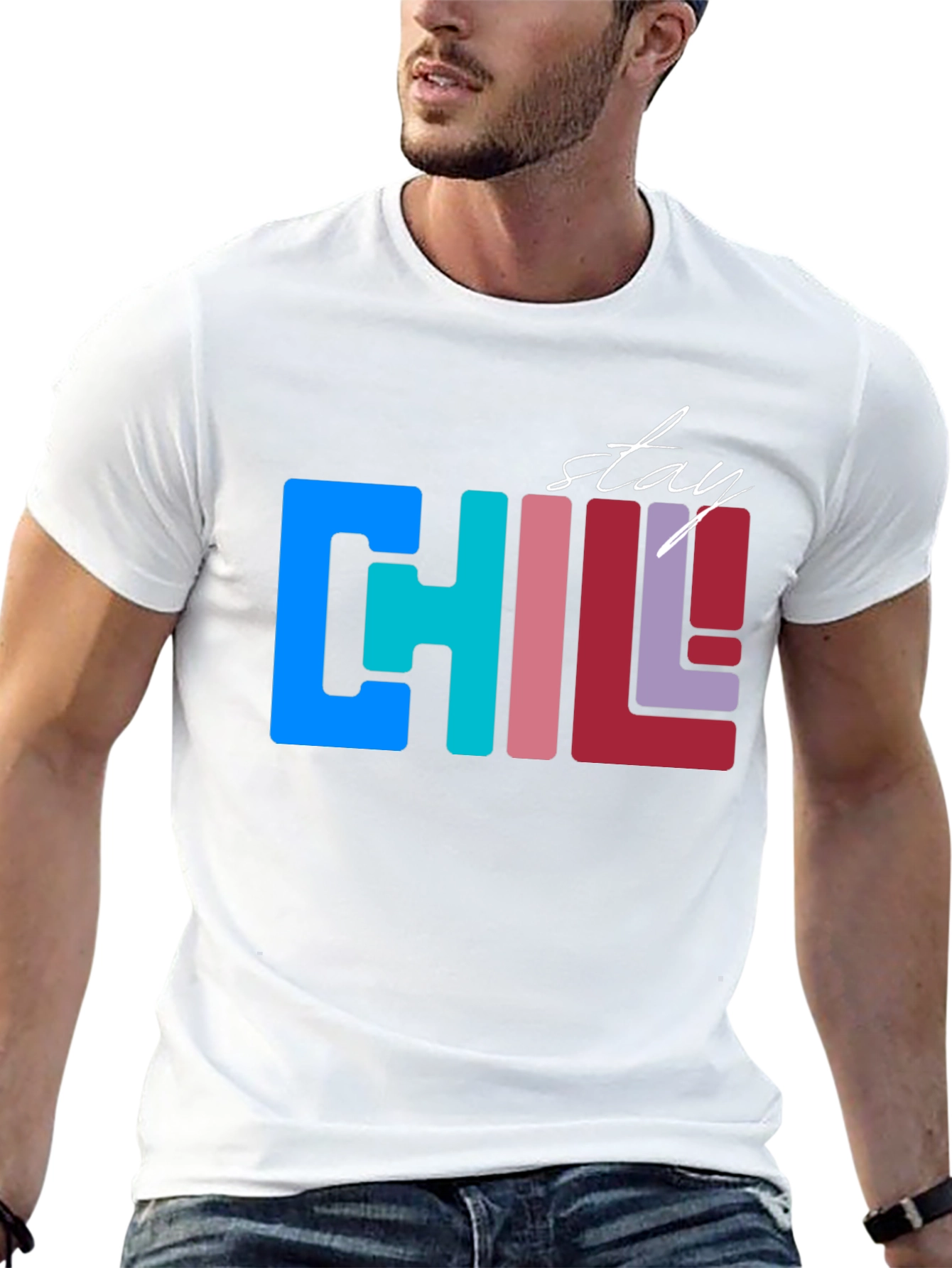 Stay Chill Graphic Tee - Cool and Casual!