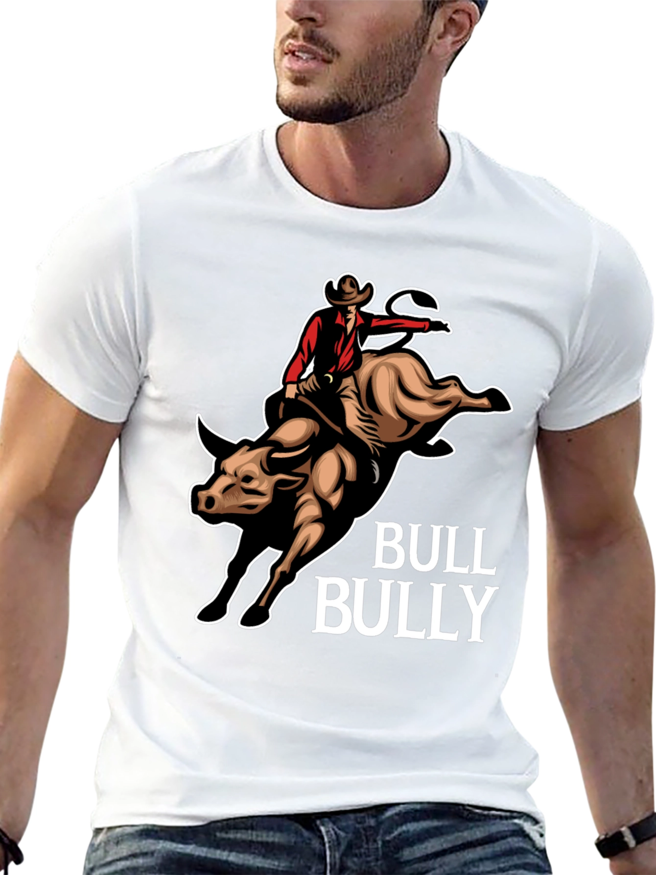 Bull Bully Graphic Tee - Western Rodeo Style