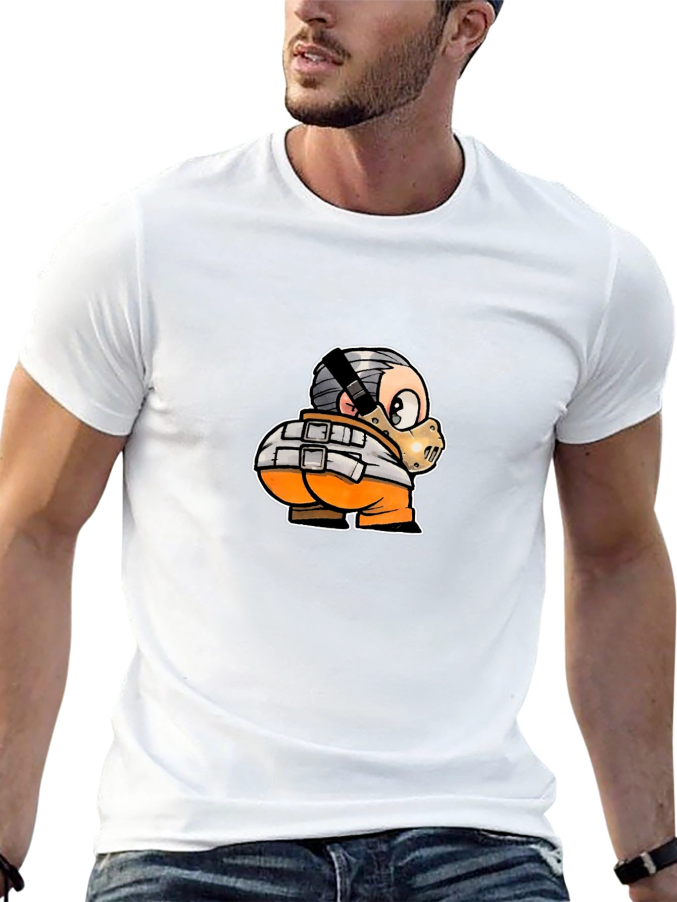 Hannibal Lecter Cartoon T-Shirt