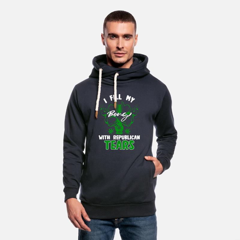 Liberal Democrat Stoner Weed Bong Anti Republican
