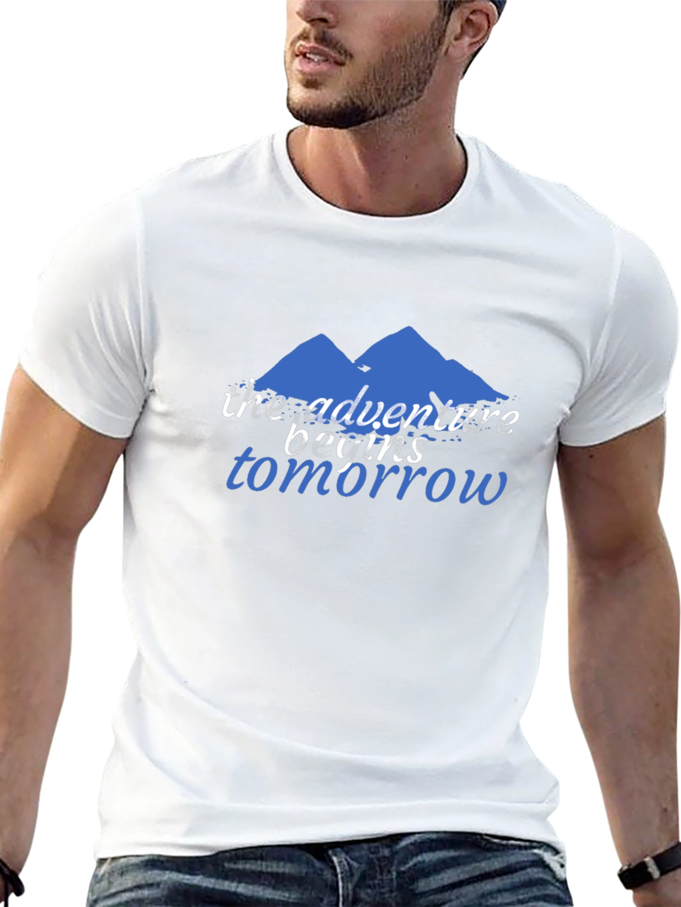 Adventure Begins Tomorrow Graphic Tee