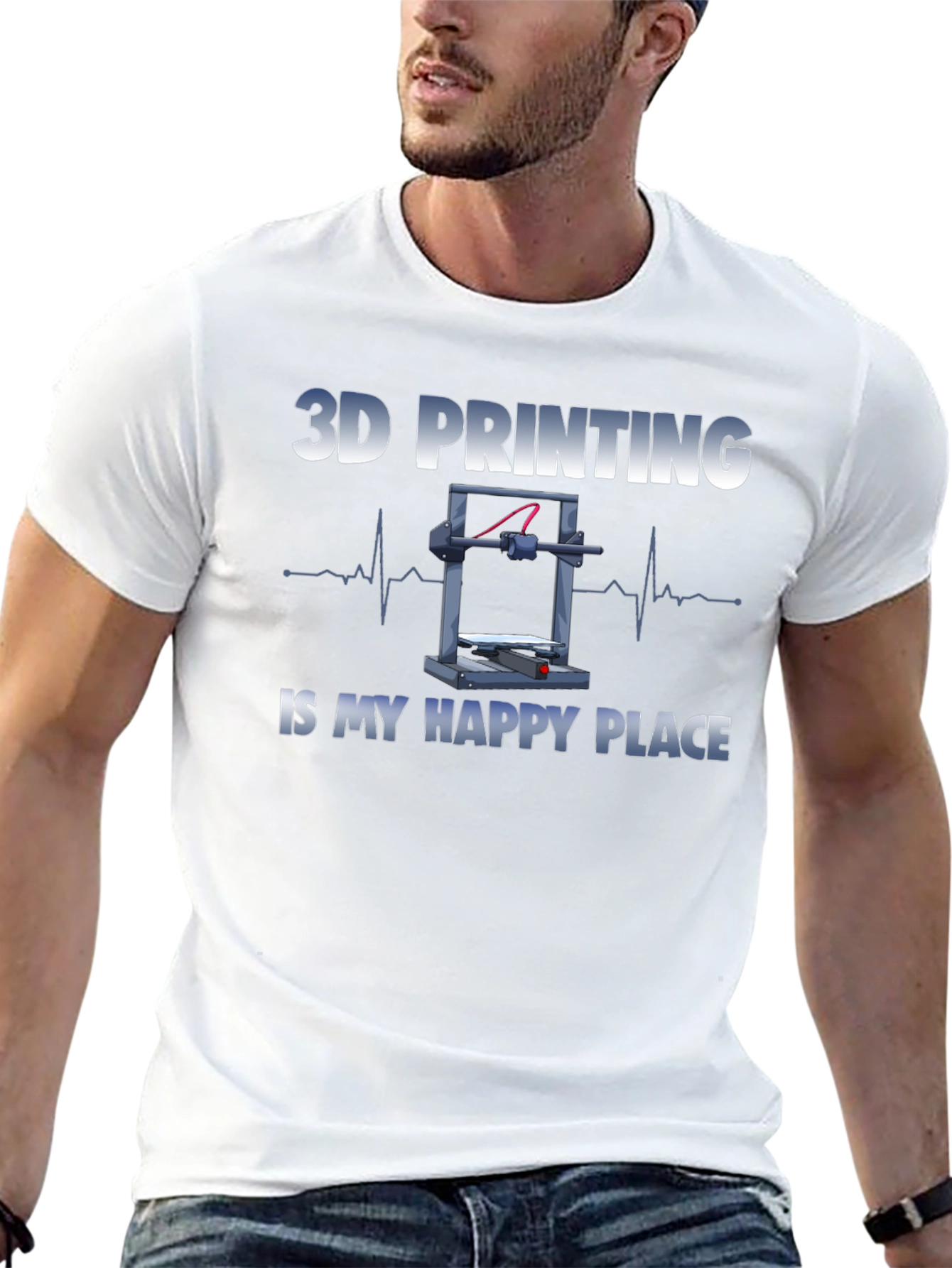 3D Printing is My Happy Place T-Shirt