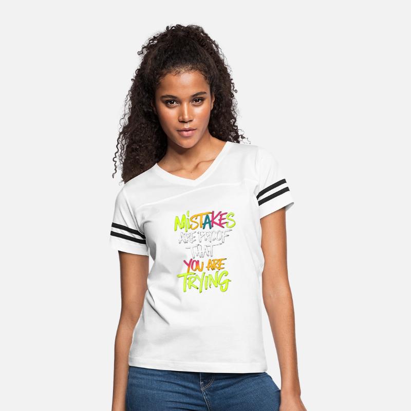 Mistakes Are Proof – Motivational Quote Tee